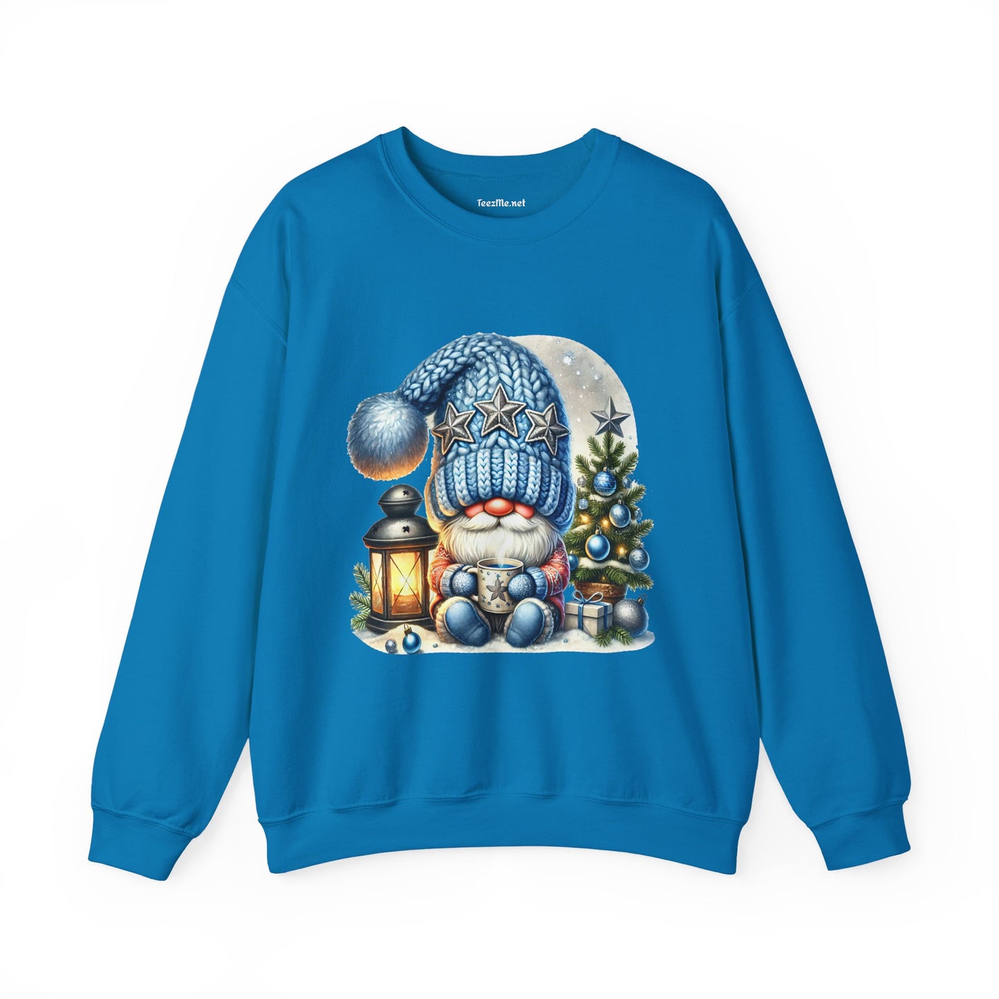 Cozy Christmas Gnome Unisex Heavy Blend™ Crewneck Sweatshirt