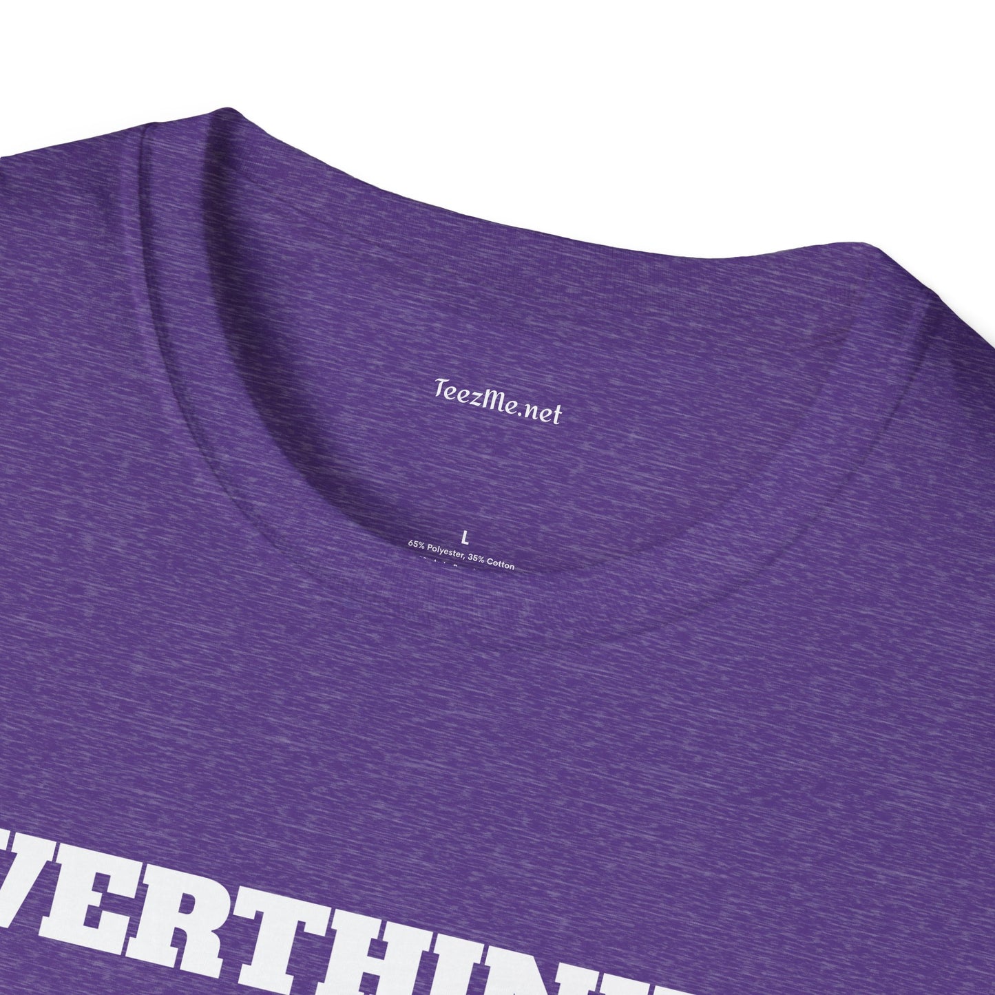 OVERTHINKER - Unisex Softstyle T-Shirt 100% Cotton Graphic
