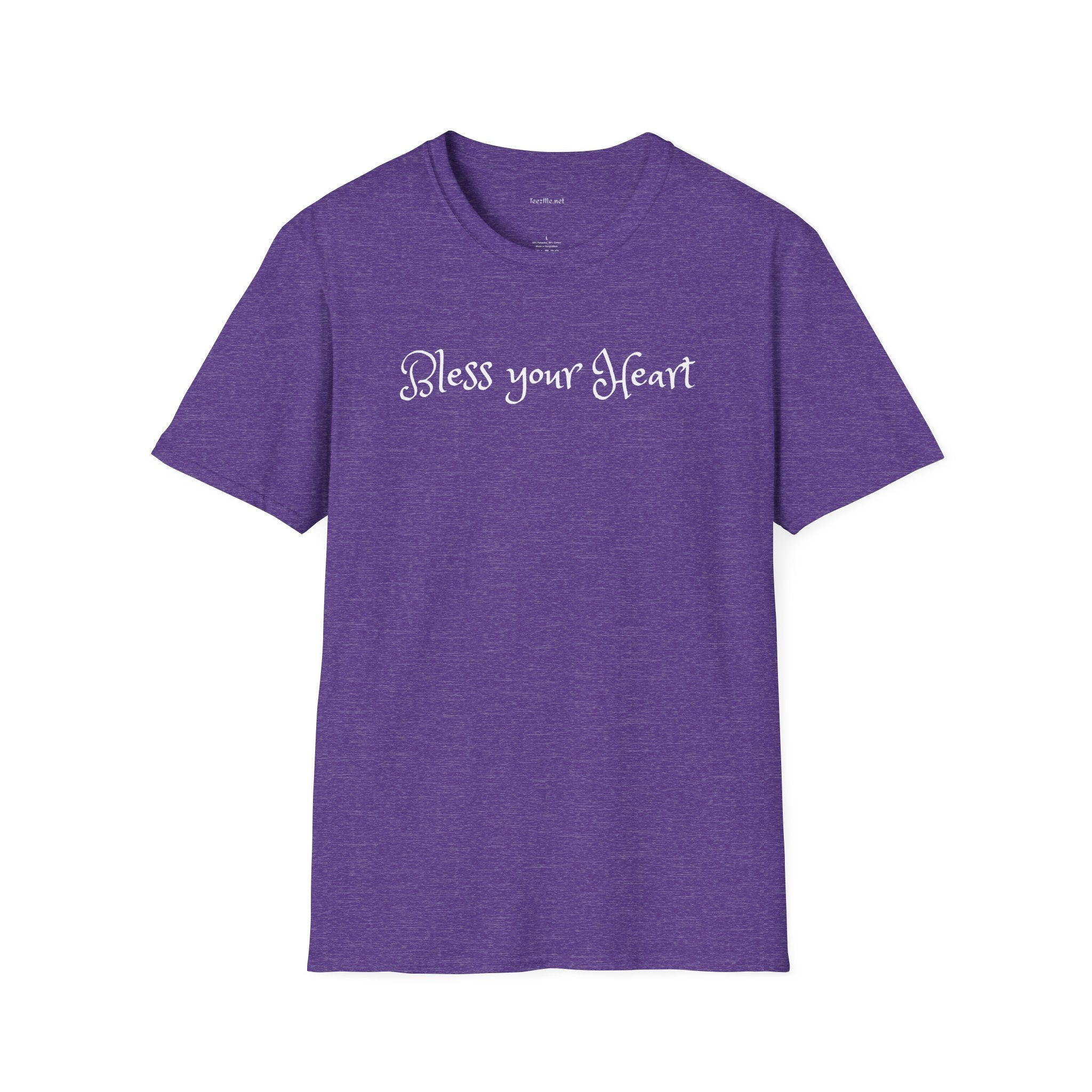 Bless your heart - Unisex Softstyle T-Shirt 100% Cotton Graphic