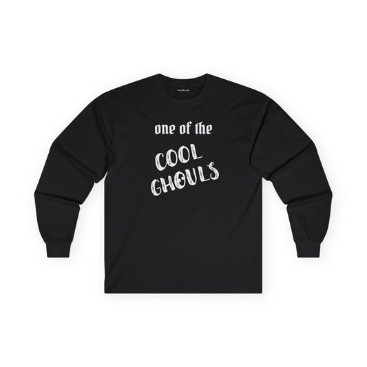 one of the Cool Ghouls Unisex Ultra Cotton Long Sleeve Tee