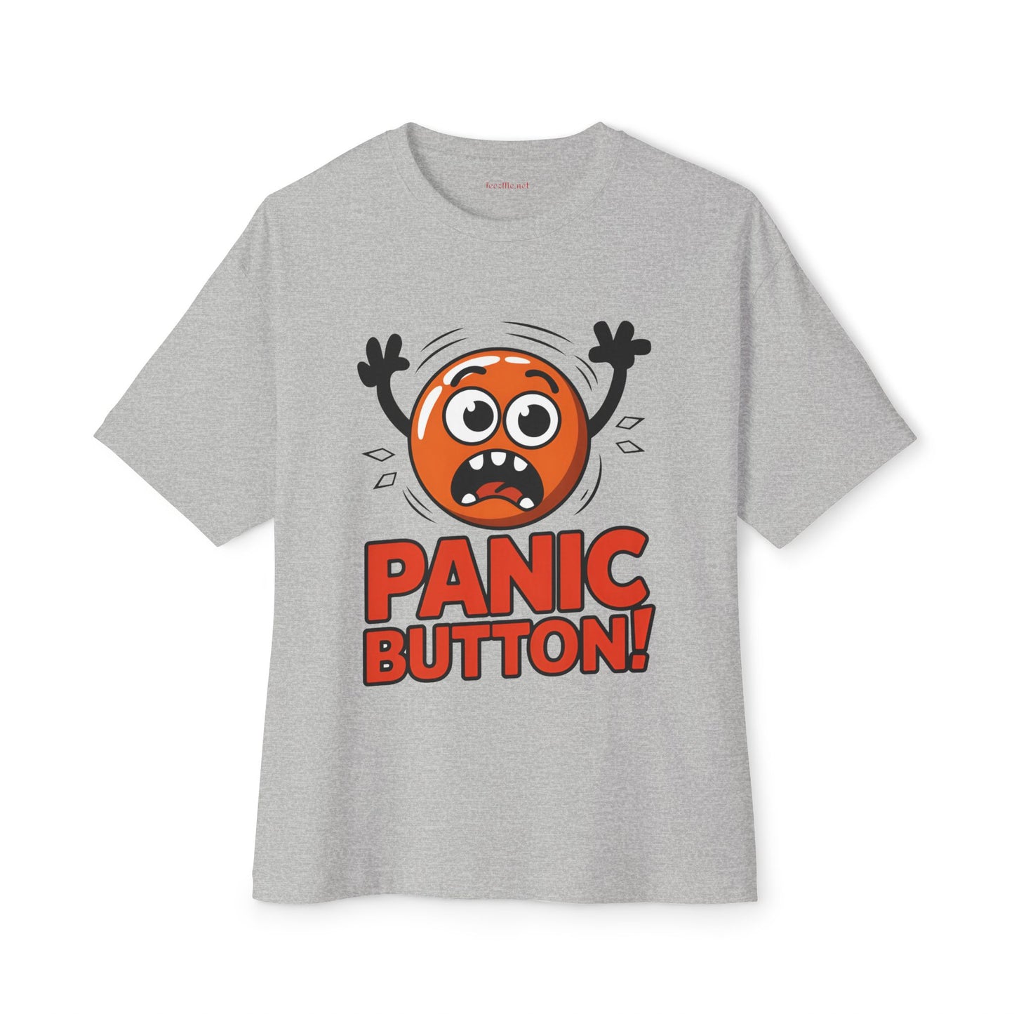 Panic Button Unisex Oversized Boxy Tee
