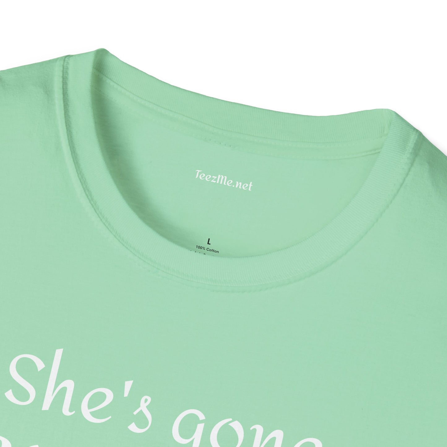 She's gone COASTAL - Unisex Softstyle T-Shirt 100% Cotton Graphic