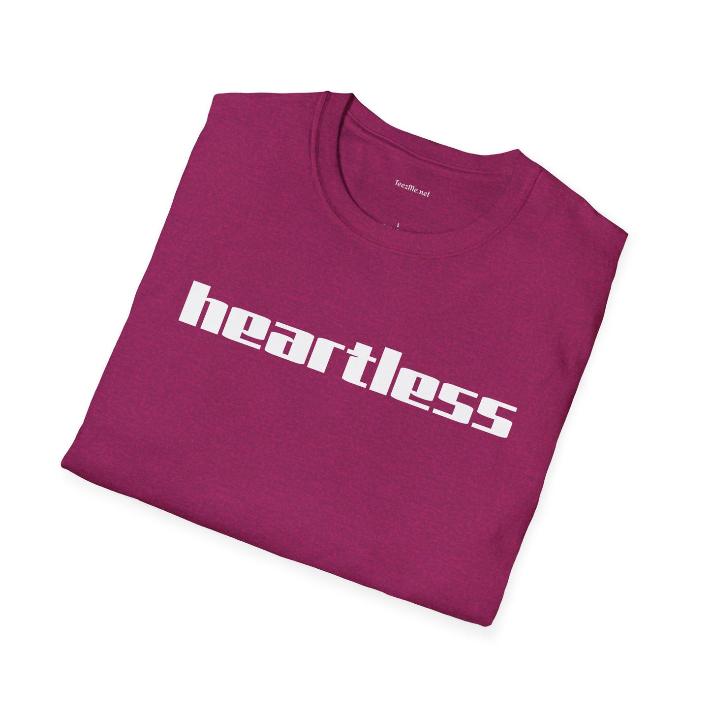 Heartless - Unisex Softstyle T-Shirt 100% Cotton Graphic