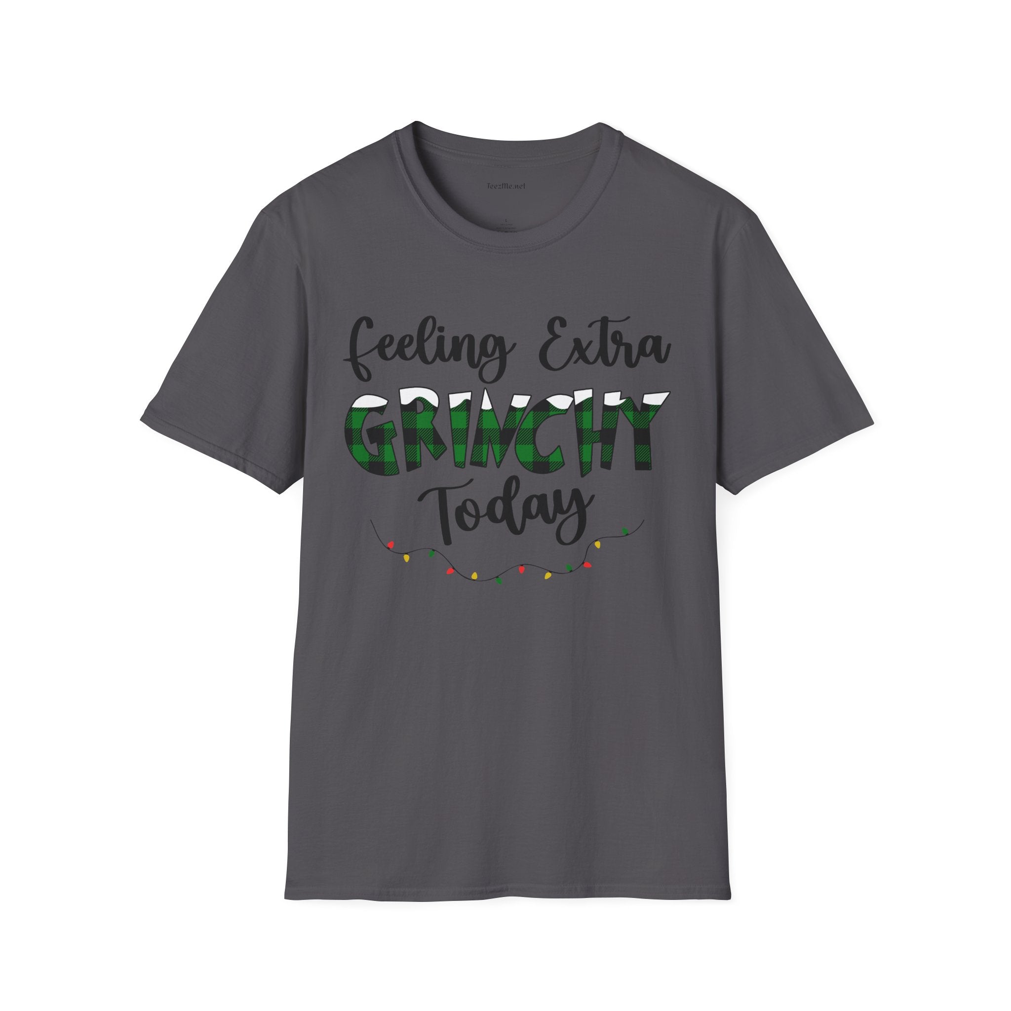 Feeling Extra Grinchy 01 Unisex Softstyle T-Shirt 100% Cotton