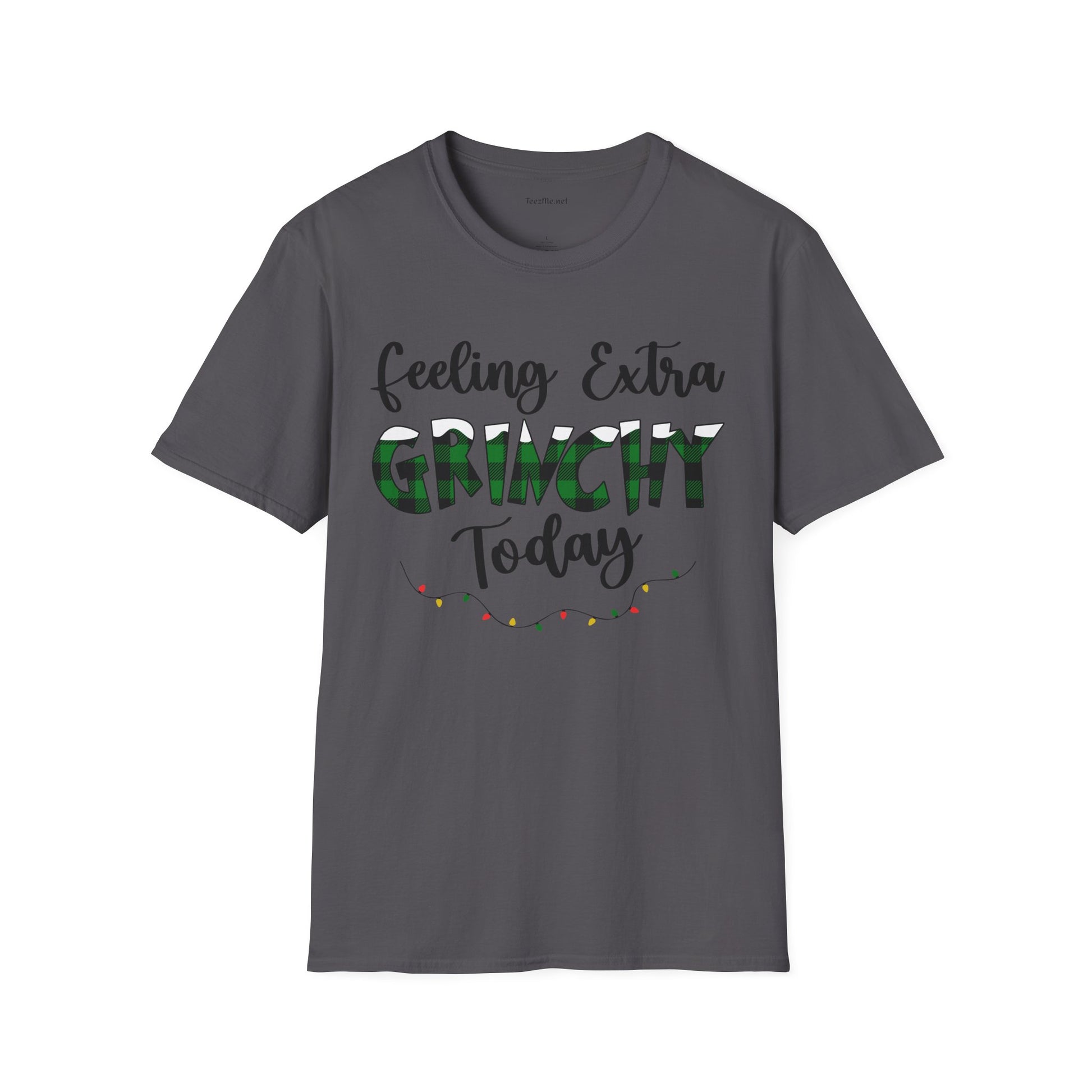 Feeling Extra Grinchy 01 Unisex Softstyle T-Shirt 100% Cotton