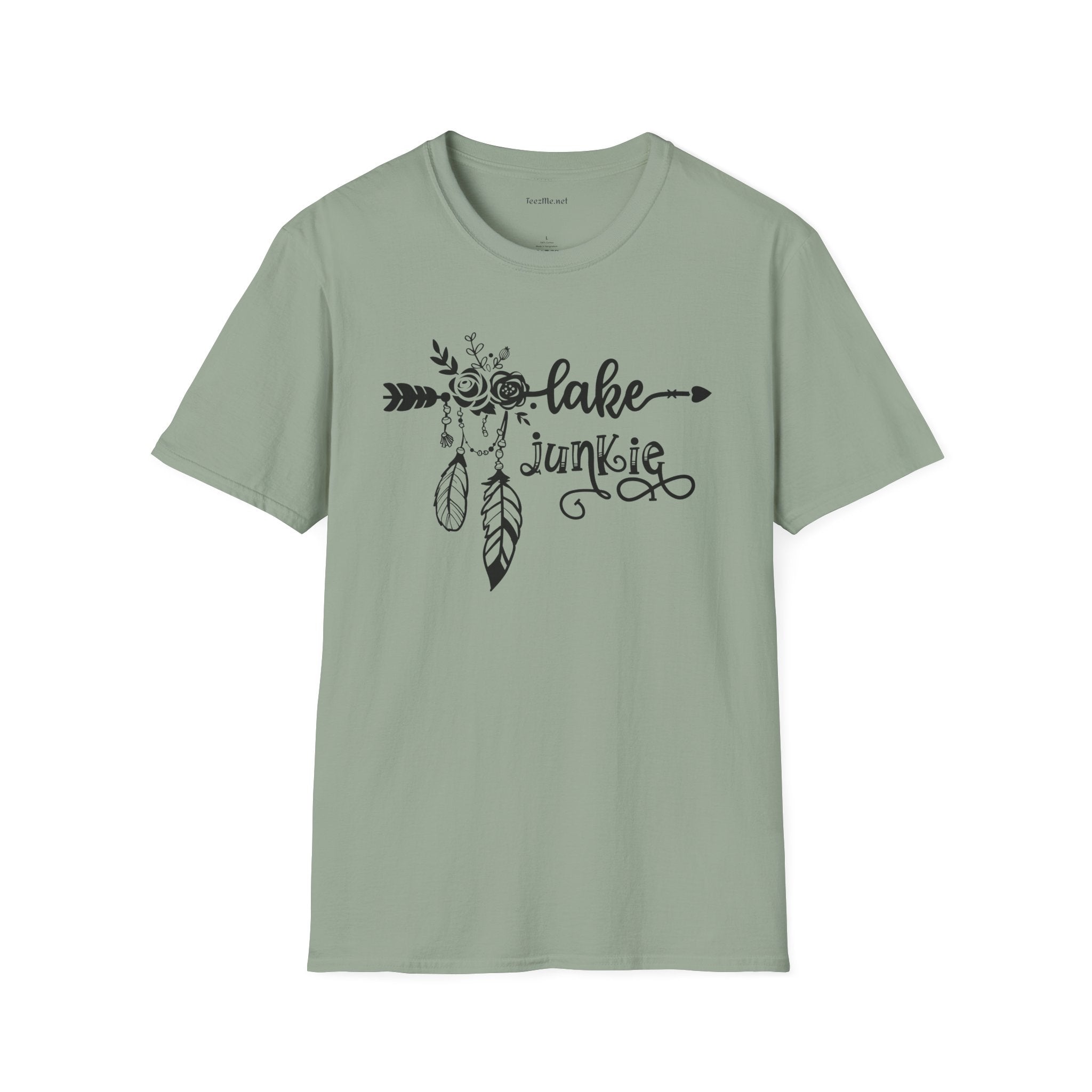Lake Junkie Unisex Softstyle T-Shirt 100% Cotton Graphic
