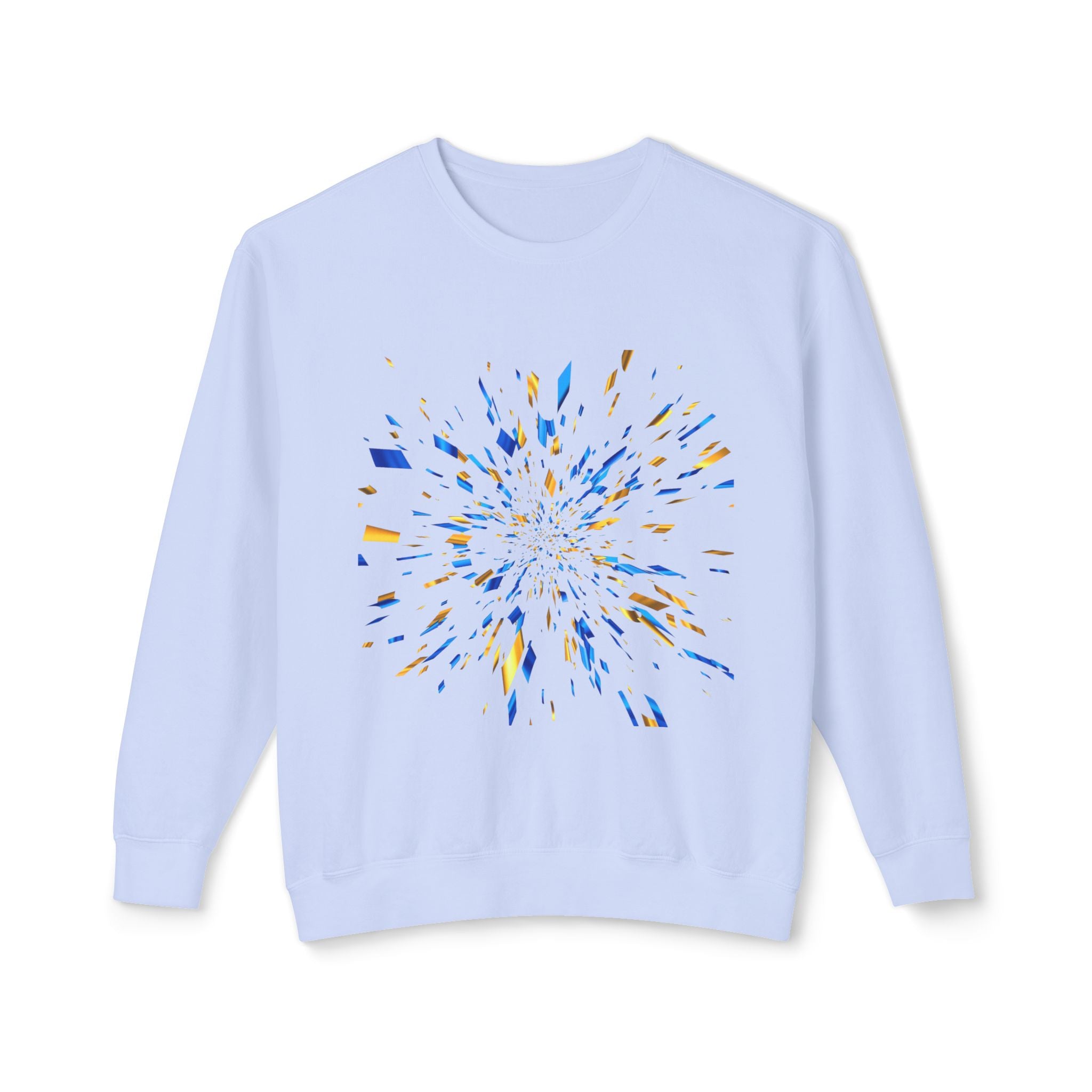 Burst - Unisex Lightweight Crewneck Sweatshirt