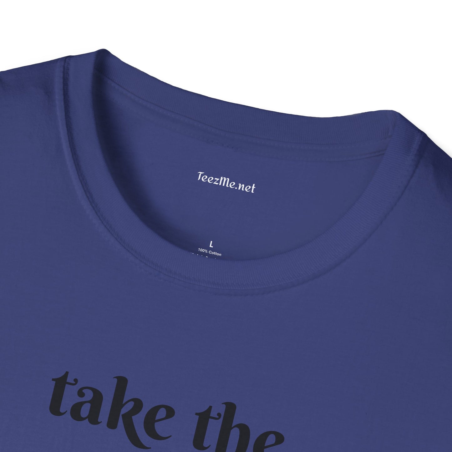 Take the scenic route- Unisex Softstyle T-Shirt 100% Cotton Graphic