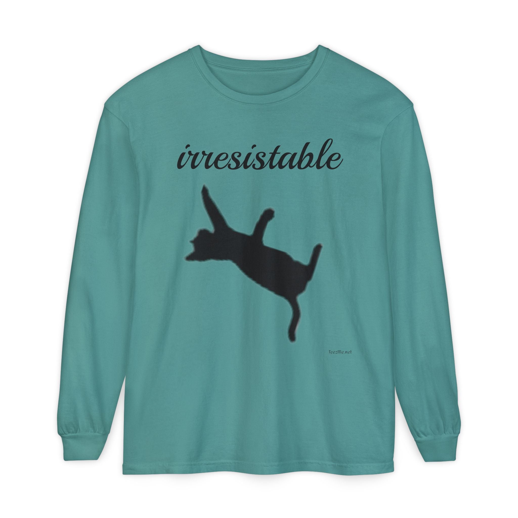 Irresistable - Unisex Garment-dyed Long Sleeve T-Shirt