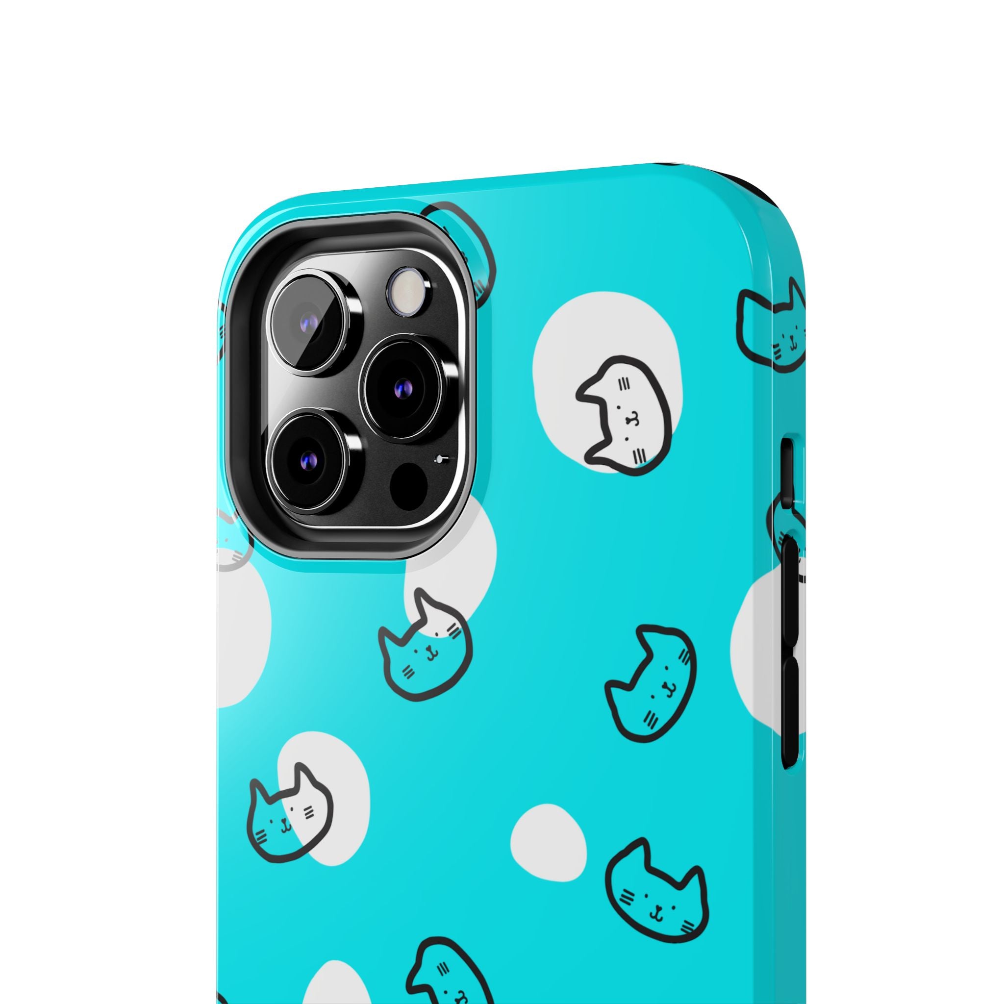 Cute Cat Pattern Cell Phone Case Tough Phone Cases