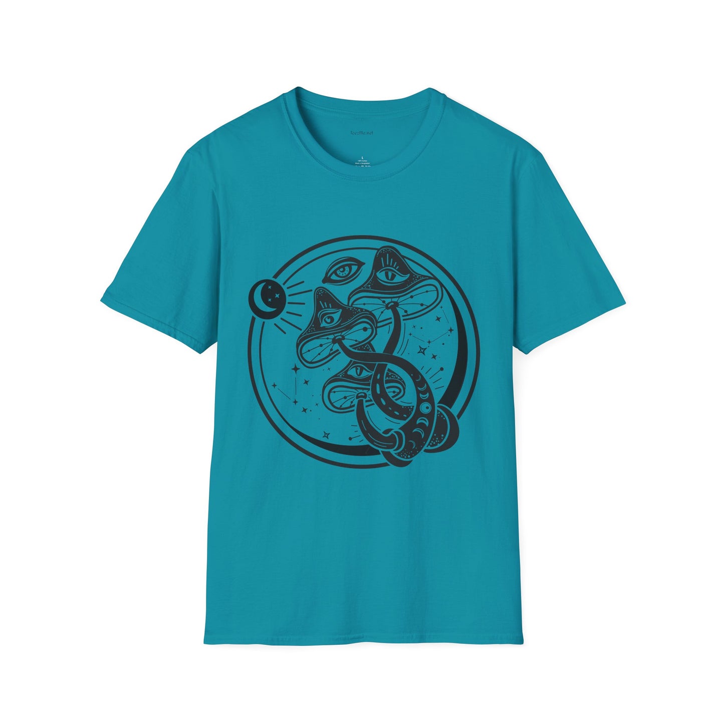 Mushrooms - Unisex Softstyle T-Shirt 100% Cotton Graphic