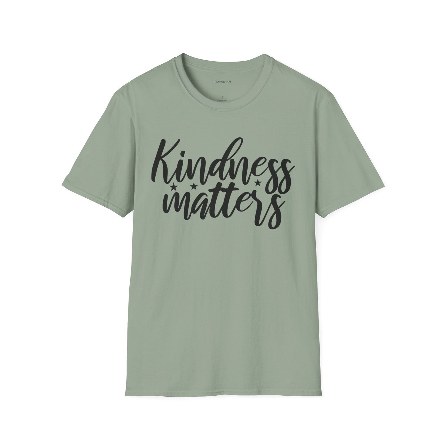 Kindness Matters Unisex Soft Style T-Shirt 100% Cotton Graphic