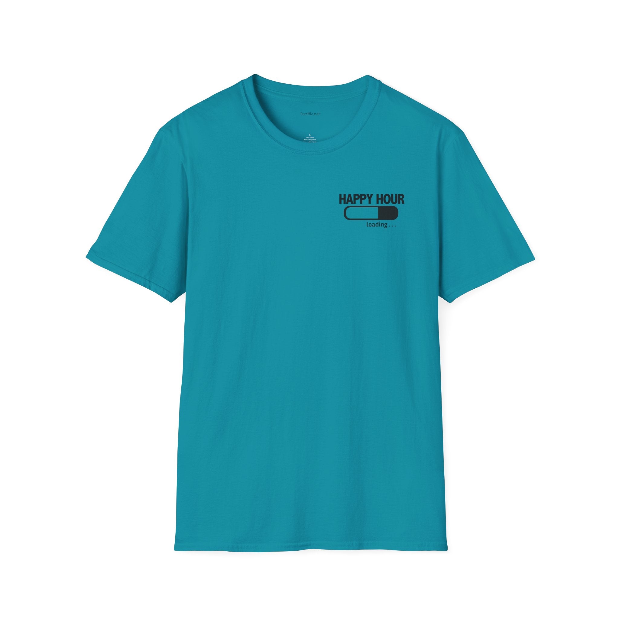Happy Hour - Unisex Softstyle T-Shirt 100% Cotton Graphic