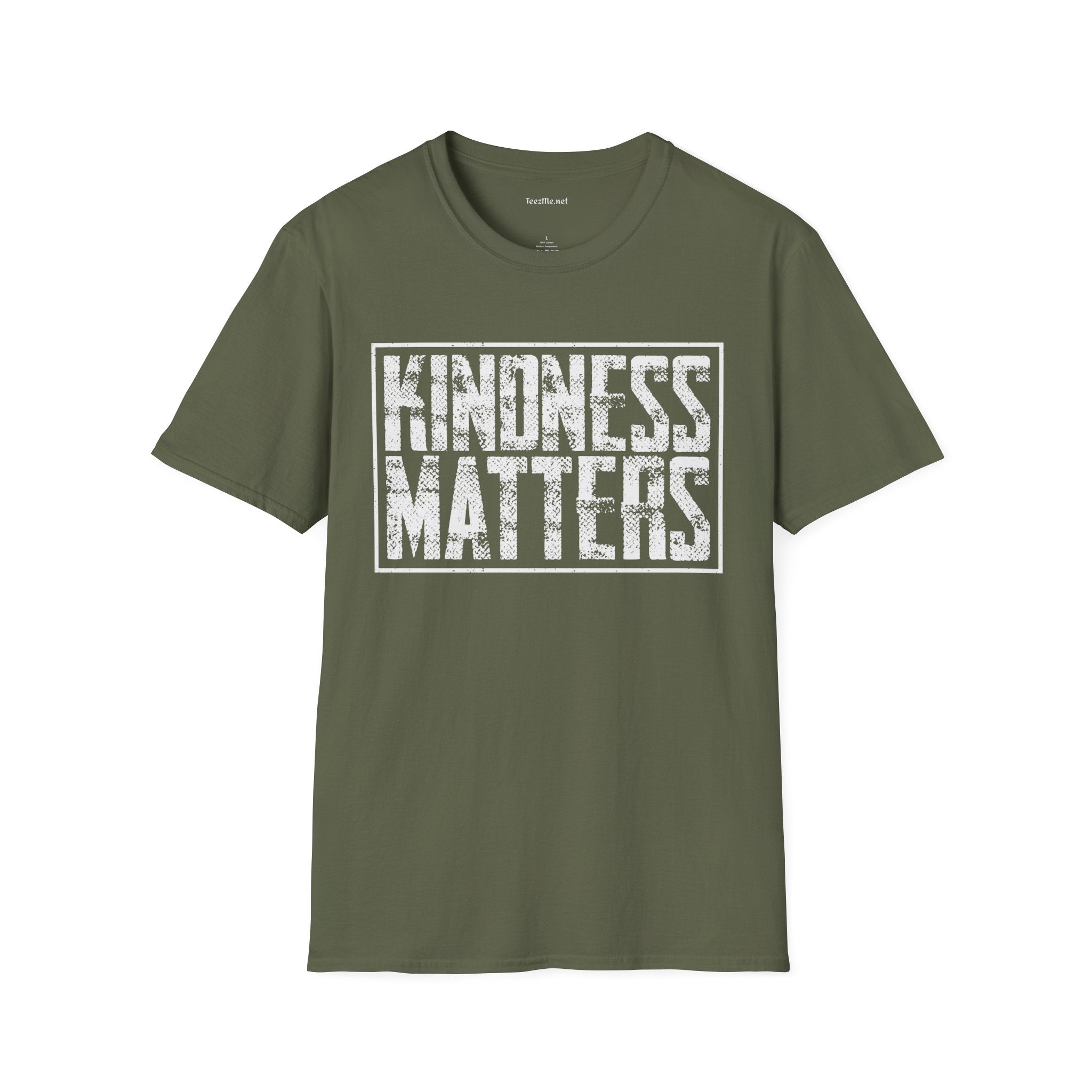 Kindness Matters 2 Unisex Soft Style T-Shirt 100% Cotton Graphic