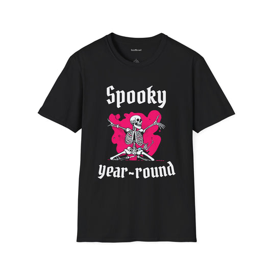 Spooky year-round Unisex Softstyle T-Shirt 100% Cotton Graphic