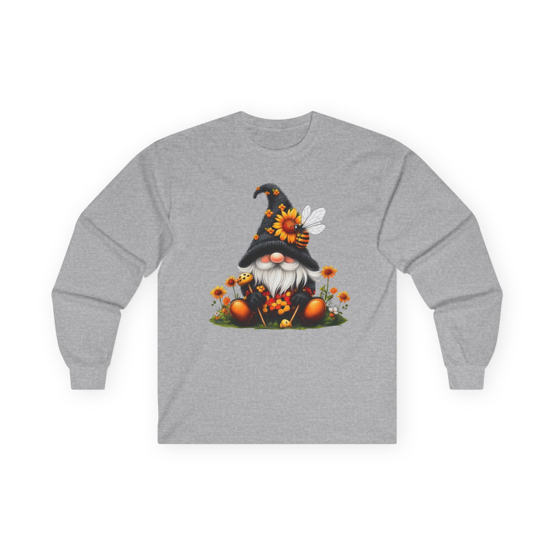 Honey Bee Gnome 02 Unisex Ultra Cotton Long Sleeve Tee