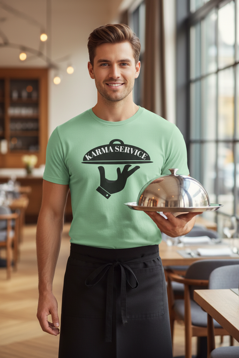 KARMA SERVICE - Unisex Softstyle T-Shirt 100% Cotton Graphic