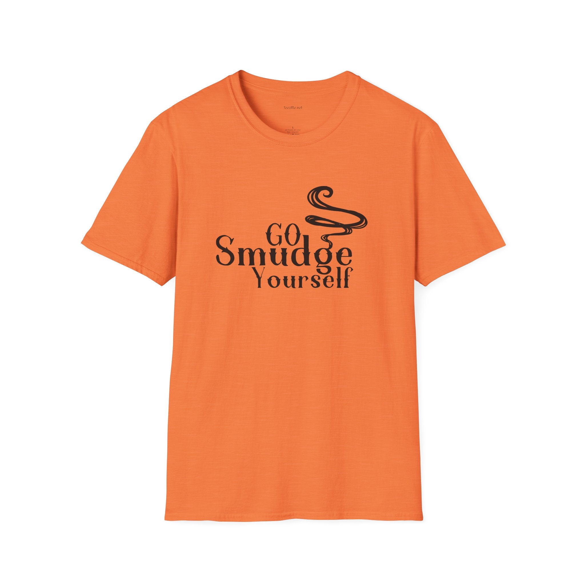 Go Smudge Yourself.1  - Unisex Softstyle T-Shirt 100% Cotton Graphic