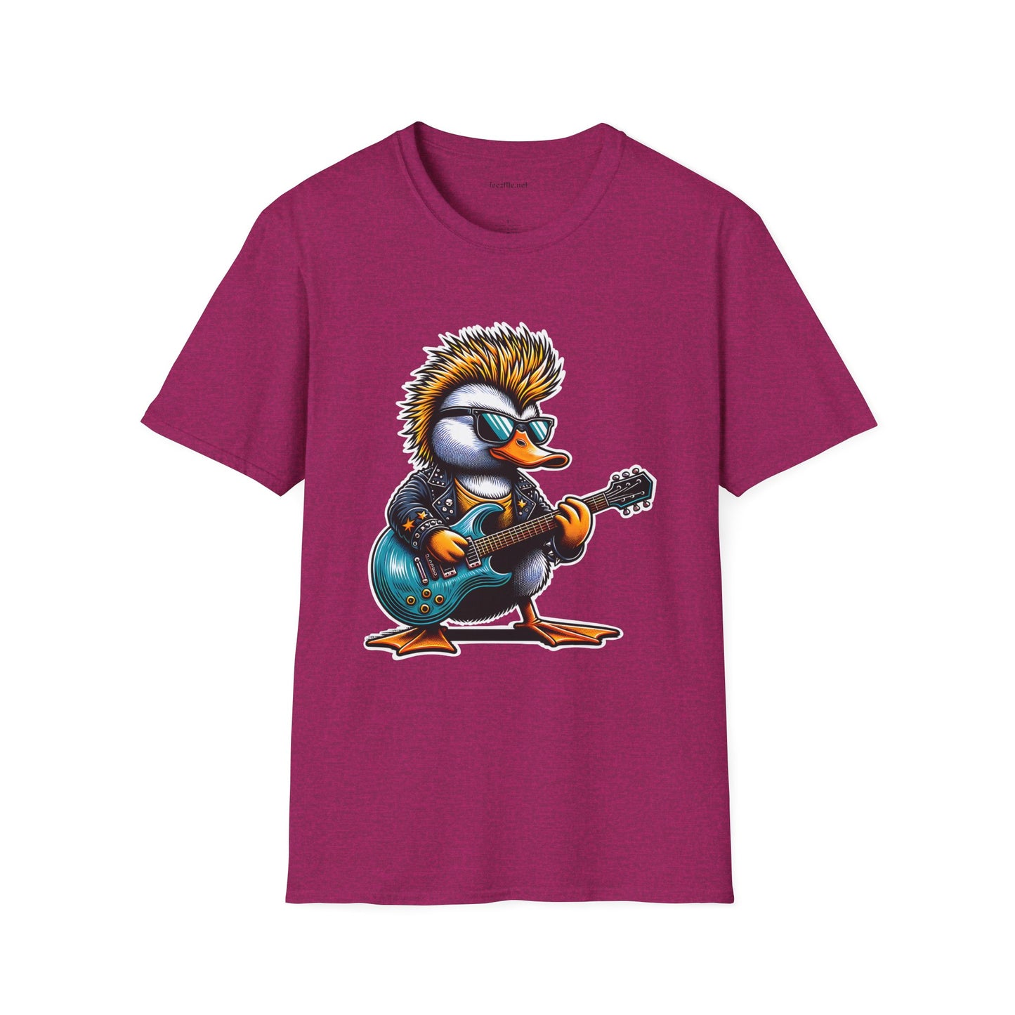 Rockn' Duck Unisex Softstyle T-Shirt 100% Cotton Graphic