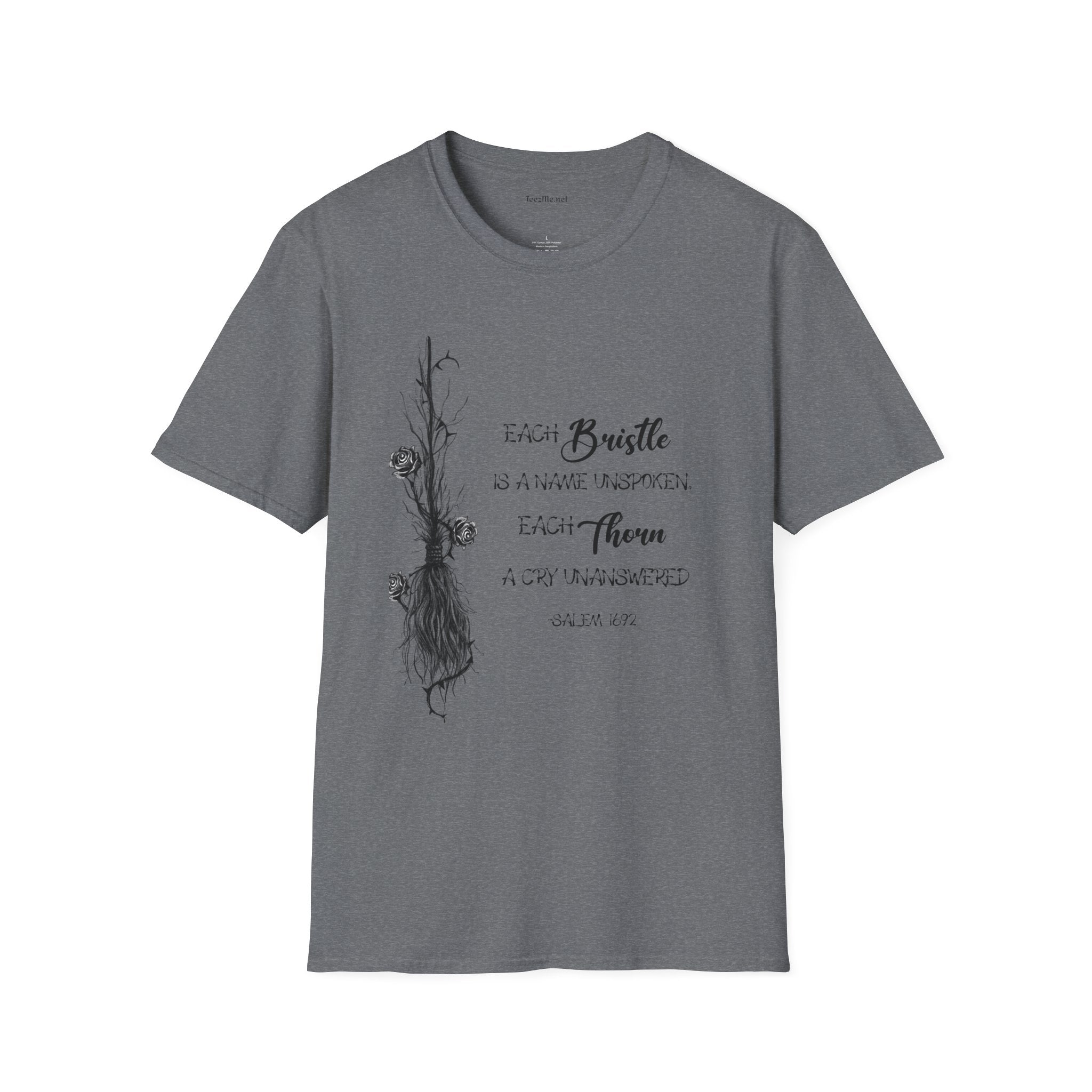 Each Bristle is a Name Unknown Unisex Softstyle T-Shirt 100% Cotton Graphic