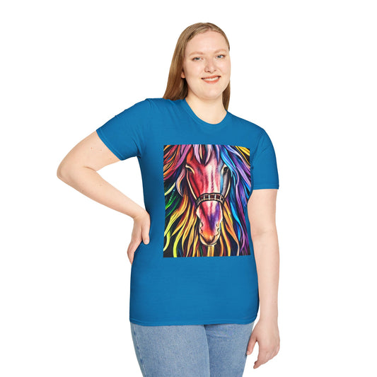 Spirit Horse - Unisex Softstyle T-Shirt 100% Cotton Graphic