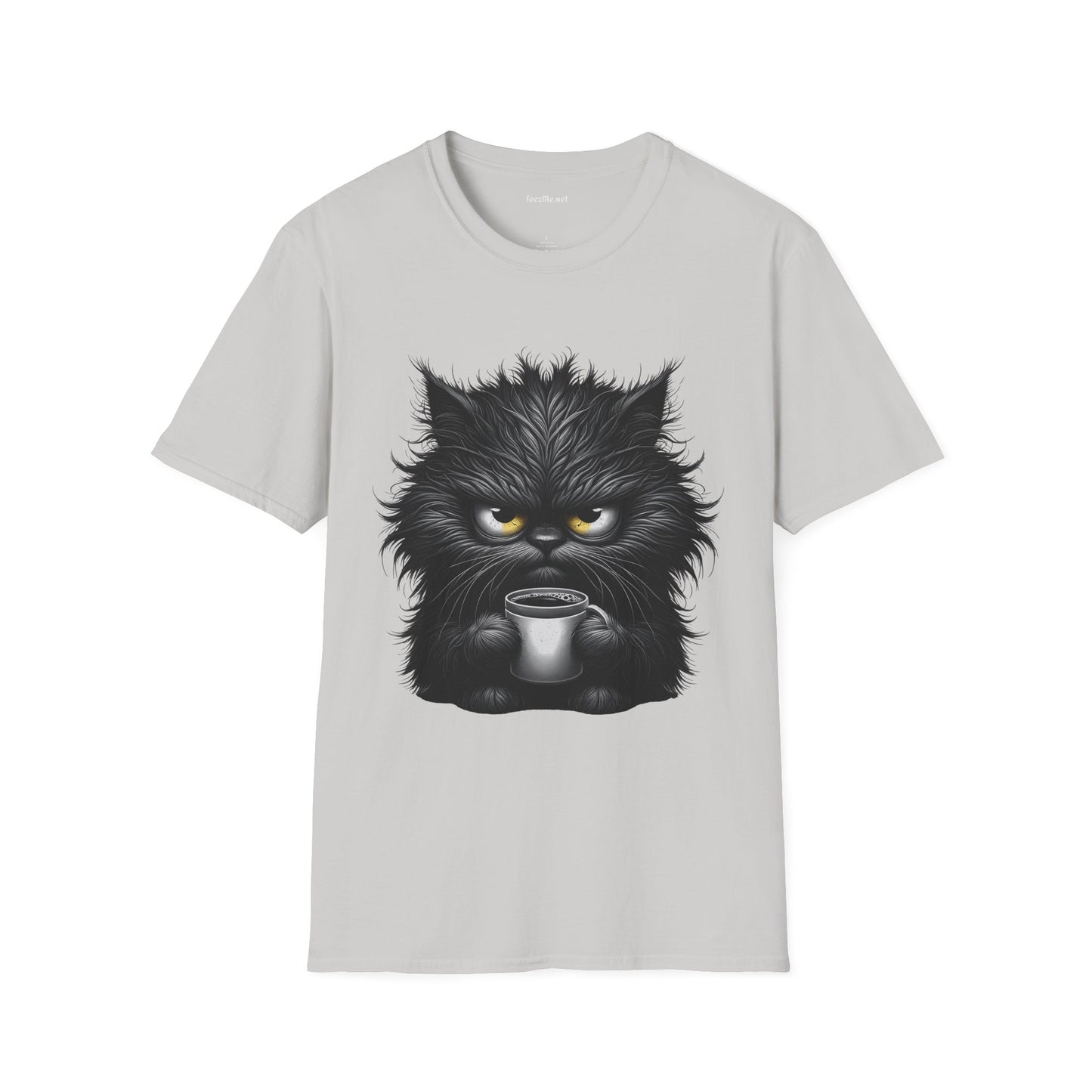Adorable Grumpy Cat 01 Unisex SoftStyle T-Shirt 100% Cotton Graphic
