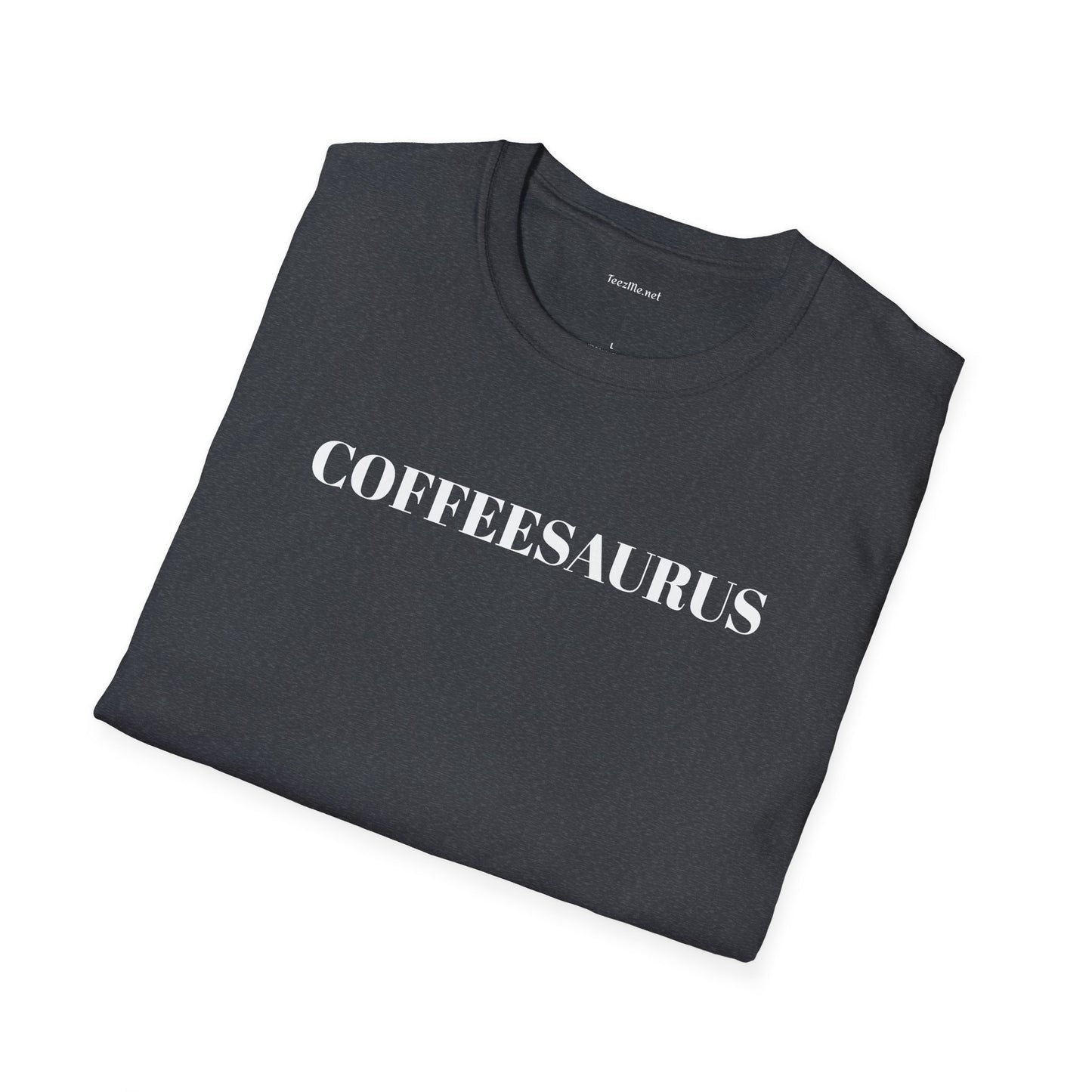 COFFEESAURUS - Unisex Softstyle T-Shirt 100% Cotton Graphic
