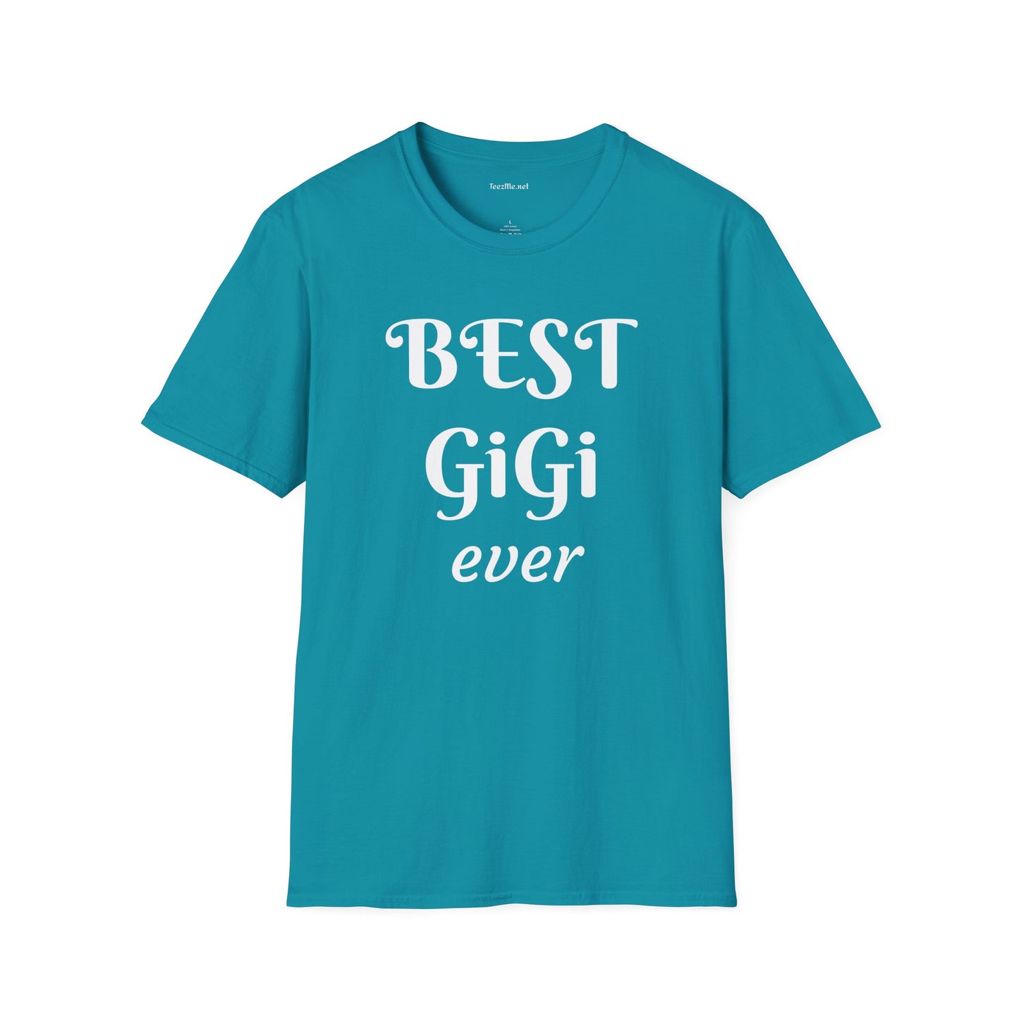 Best GiGi ever - Unisex Softstyle T-Shirt 100% Cotton Graphic