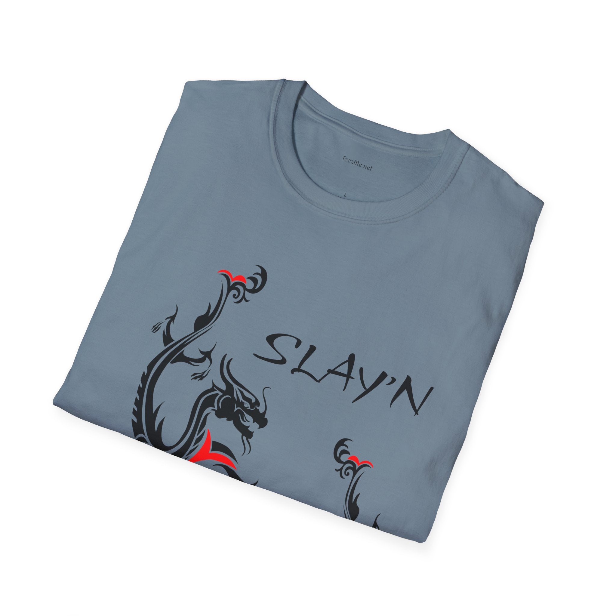 SLAY'N - Unisex Softstyle T-Shirt 100% Cotton Graphic