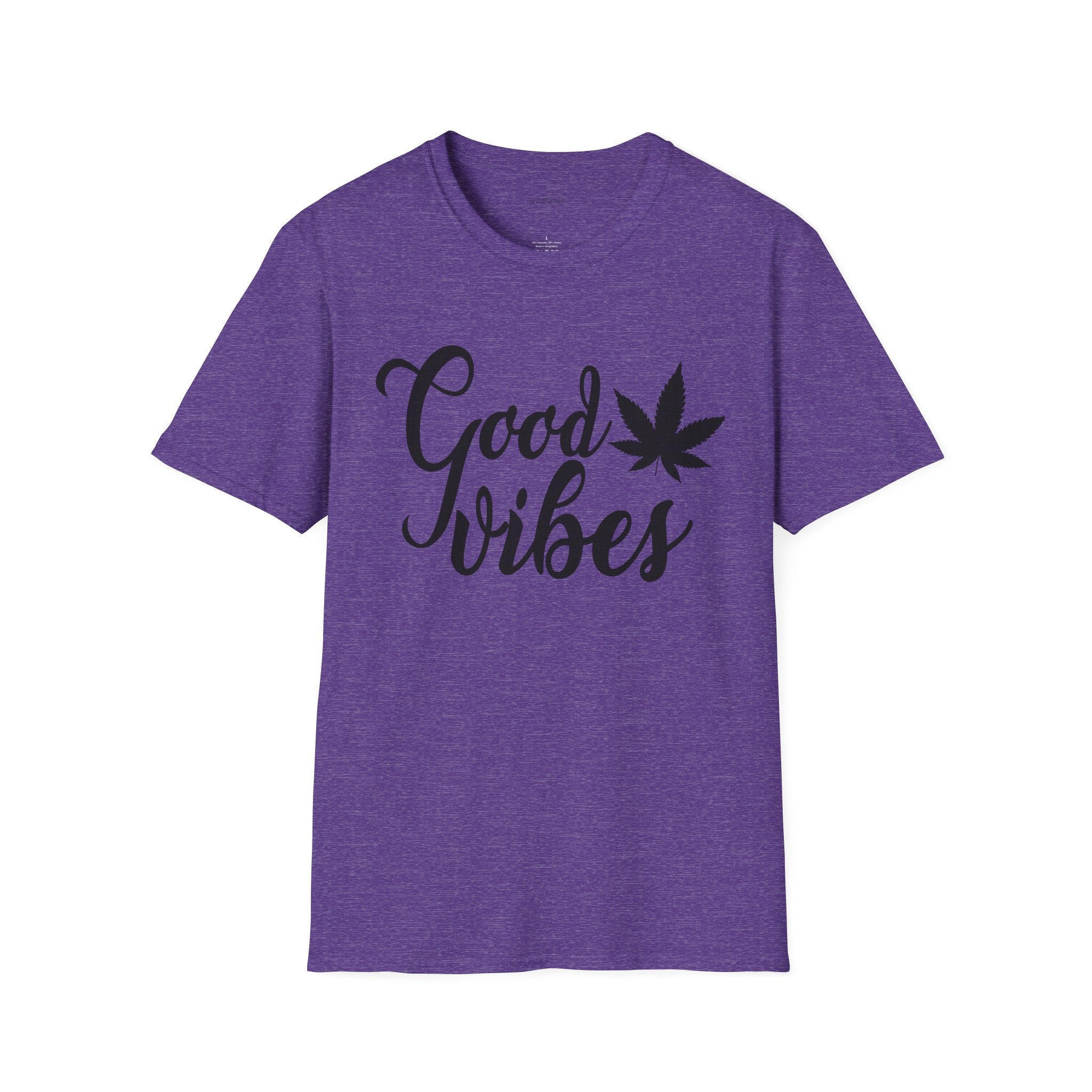Good Vibes Weed - Unisex Softstyle T-Shirt 100% Cotton Graphic