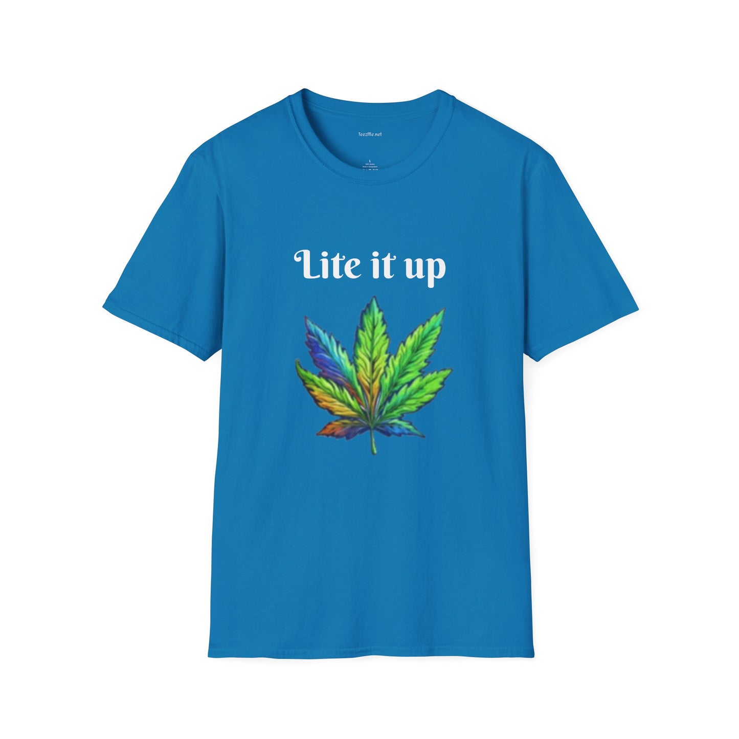 Lite it up - Unisex Softstyle T-Shirt 100% Cotton Graphic
