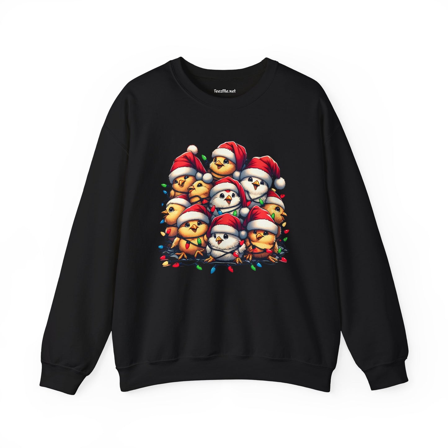 Holiday Chickens Unisex Heavy Blend™ Crewneck Sweatshirt