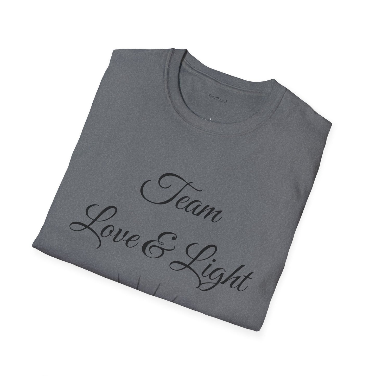 Team Love & Light - Unisex Softstyle T-Shirt 100% Cotton Graphic