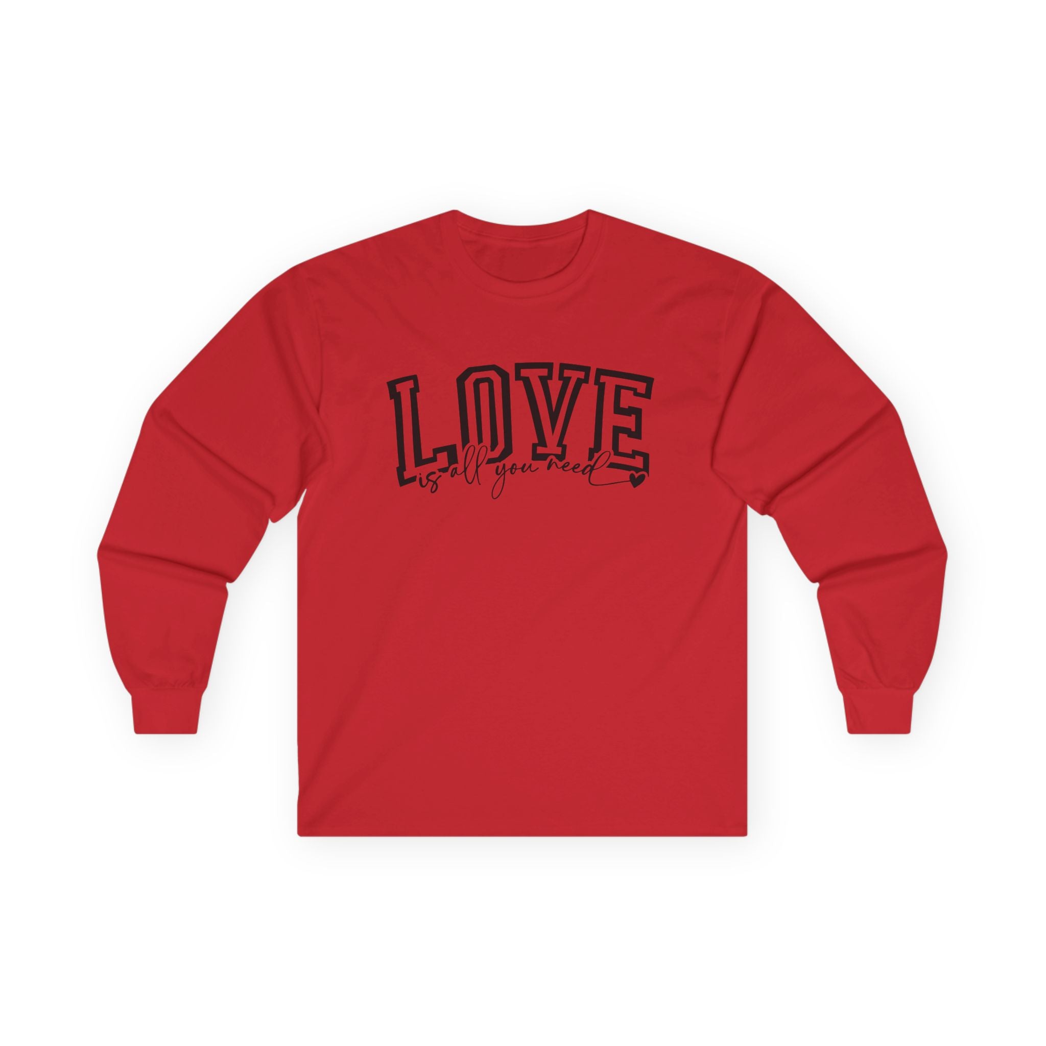 Love is All You Need Tie-dye Unisex Ultra Cotton Long Sleeve Tee