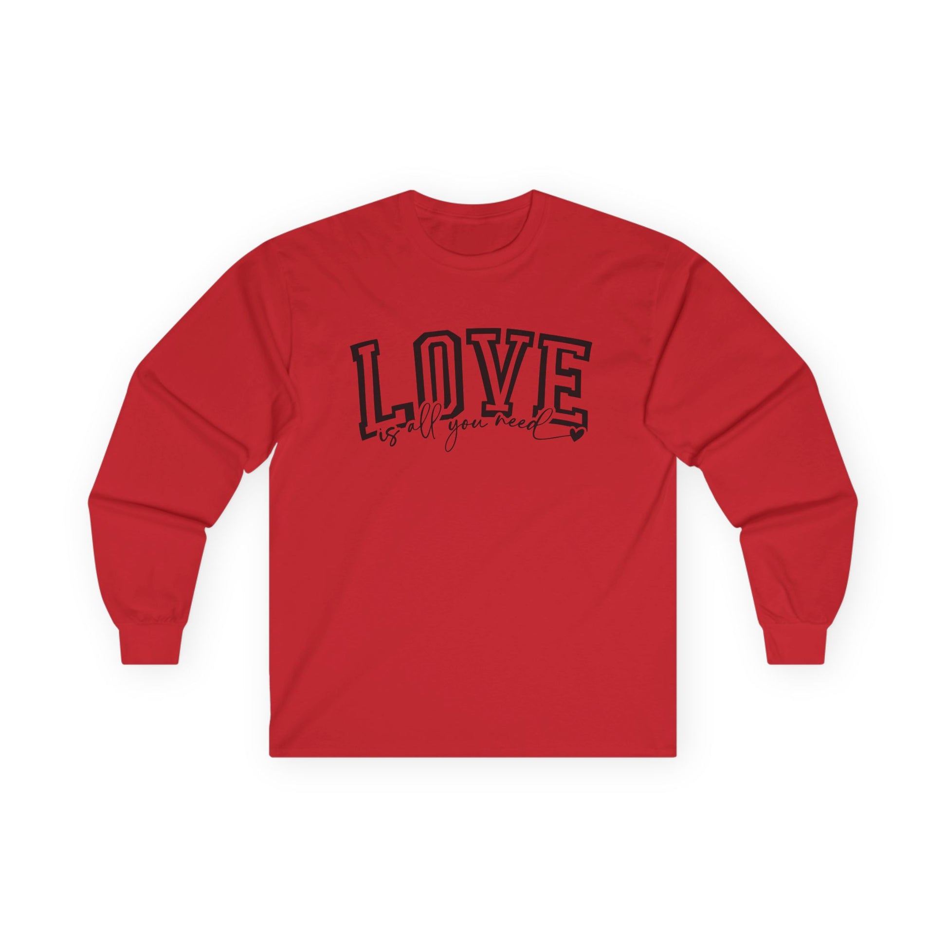 Love is All You Need Tie-dye Unisex Ultra Cotton Long Sleeve Tee