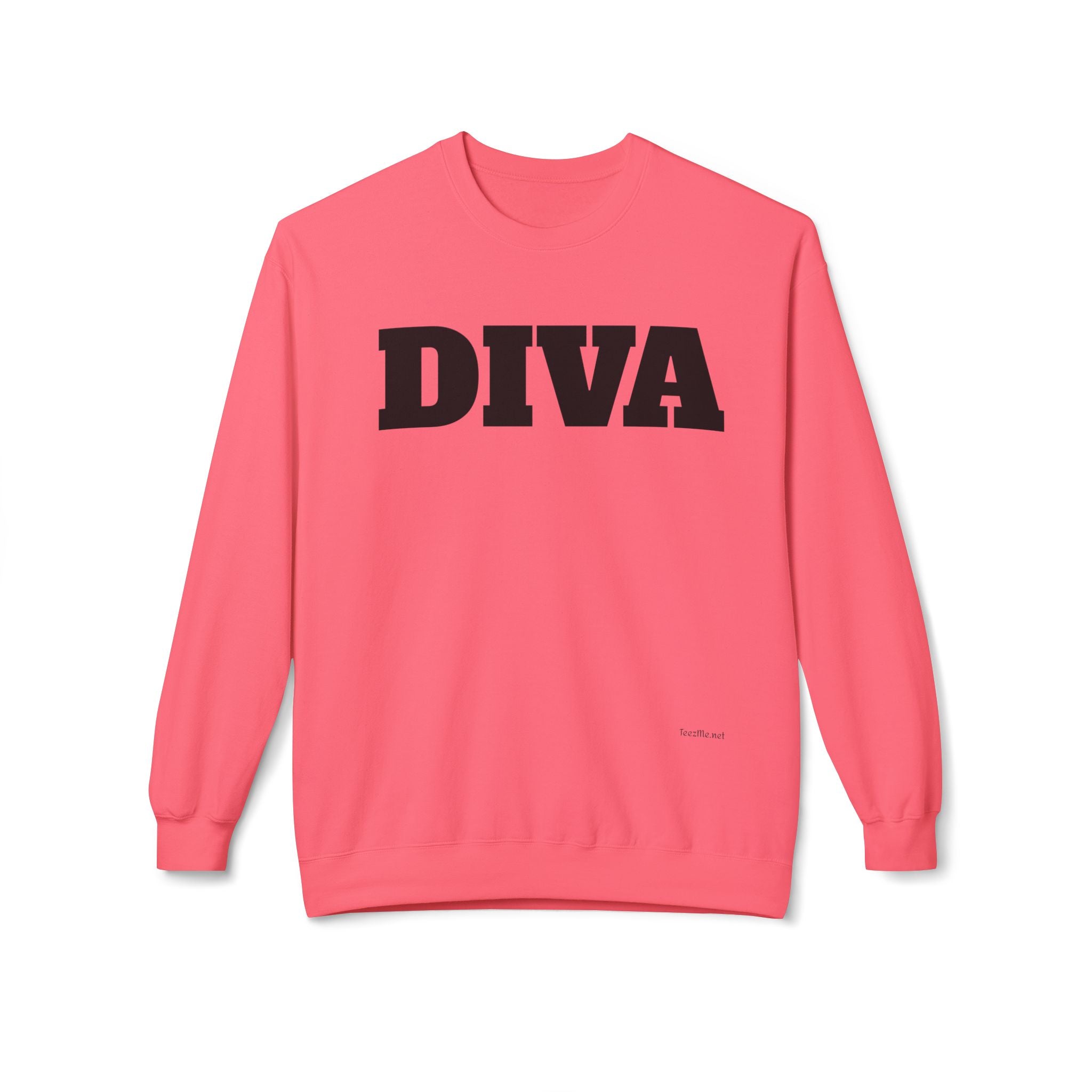 DIVA - Unisex Midweight Softstyle Fleece Crewneck Sweatshirt