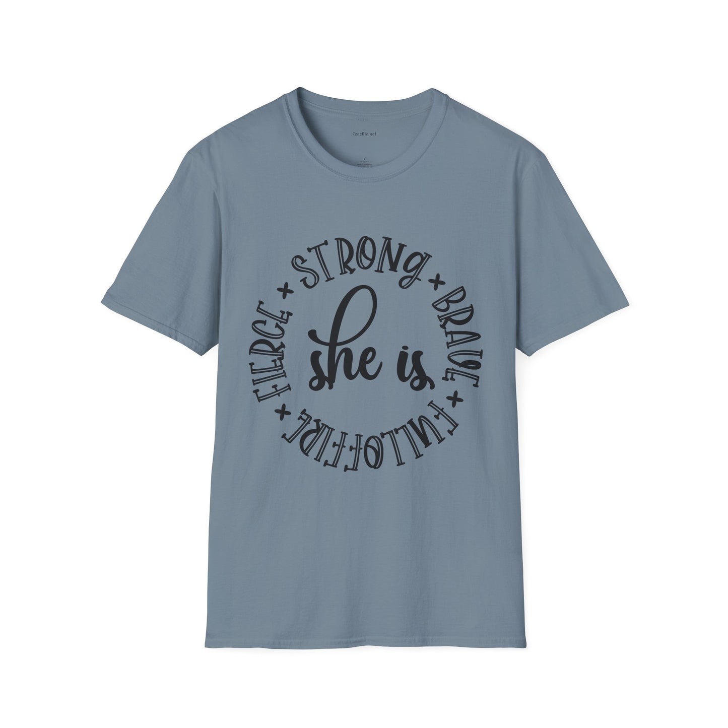 She is Strong - Unisex Softstyle T-Shirt 100% Cotton Graphic