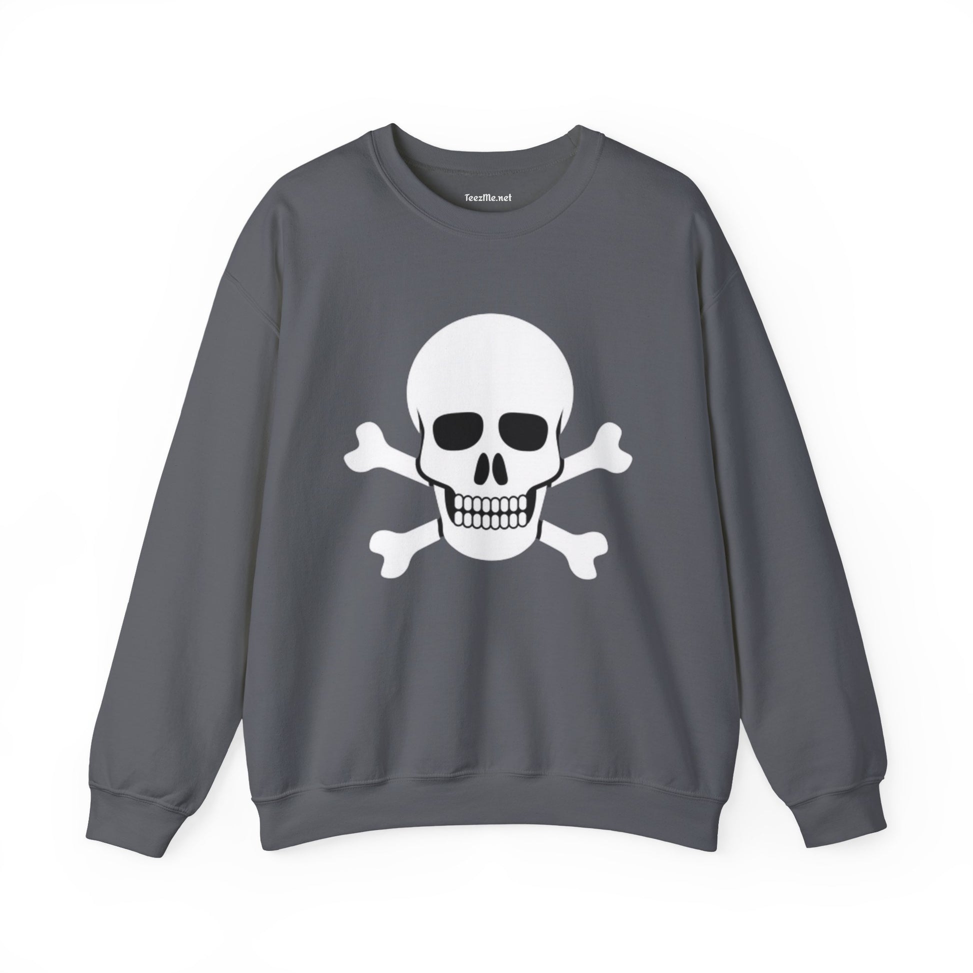 Skull and Crossbones Unisex Heavy Blend™ Crewneck Sweatshirt Graphic