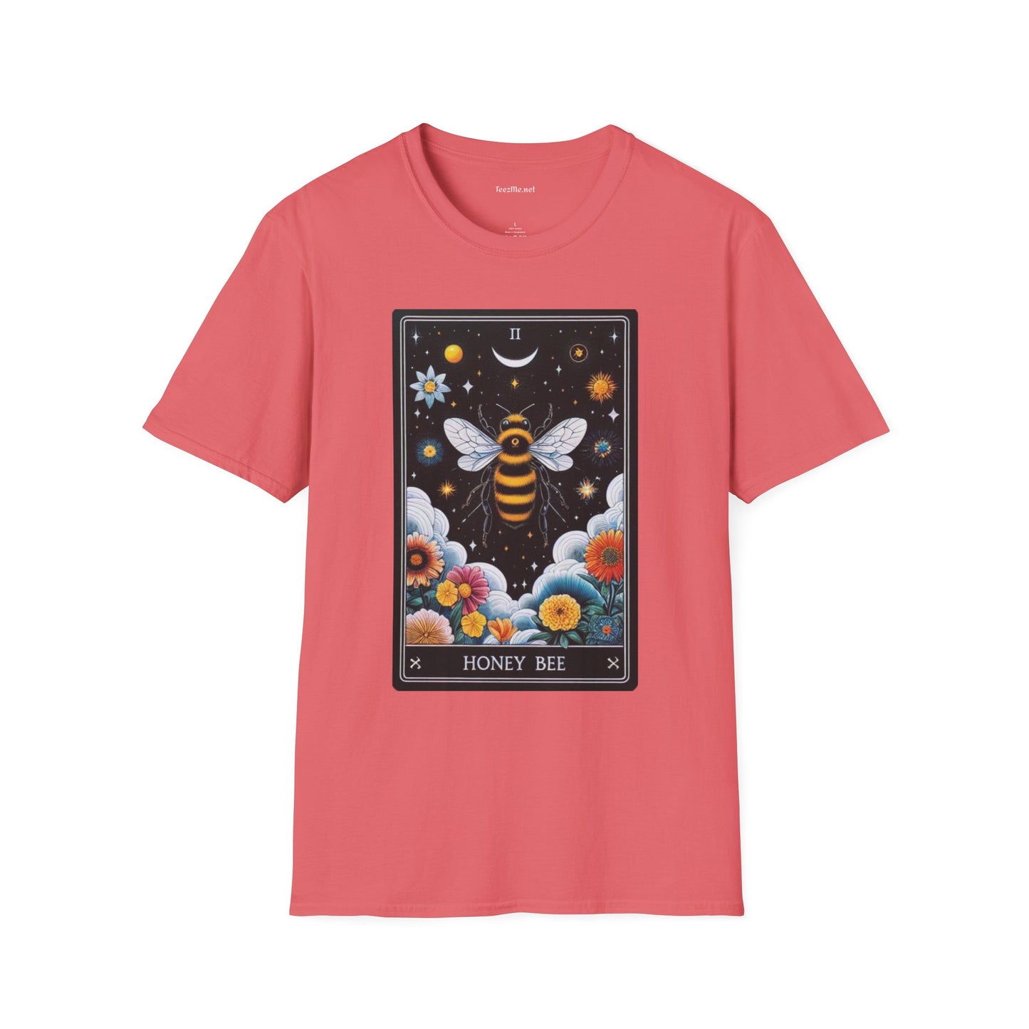 Honey Bee Tarot Unisex Soft Style T-Shirt 100% Cotton Graphic