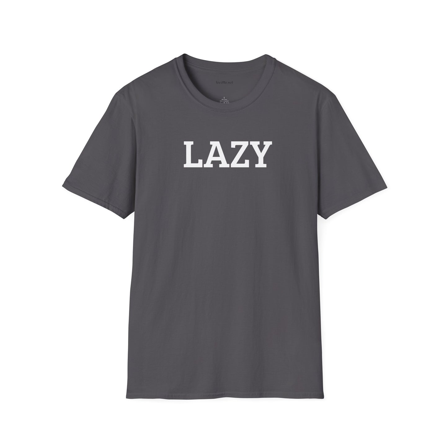LAZY - Unisex Softstyle T-Shirt 100% Cotton Graphic