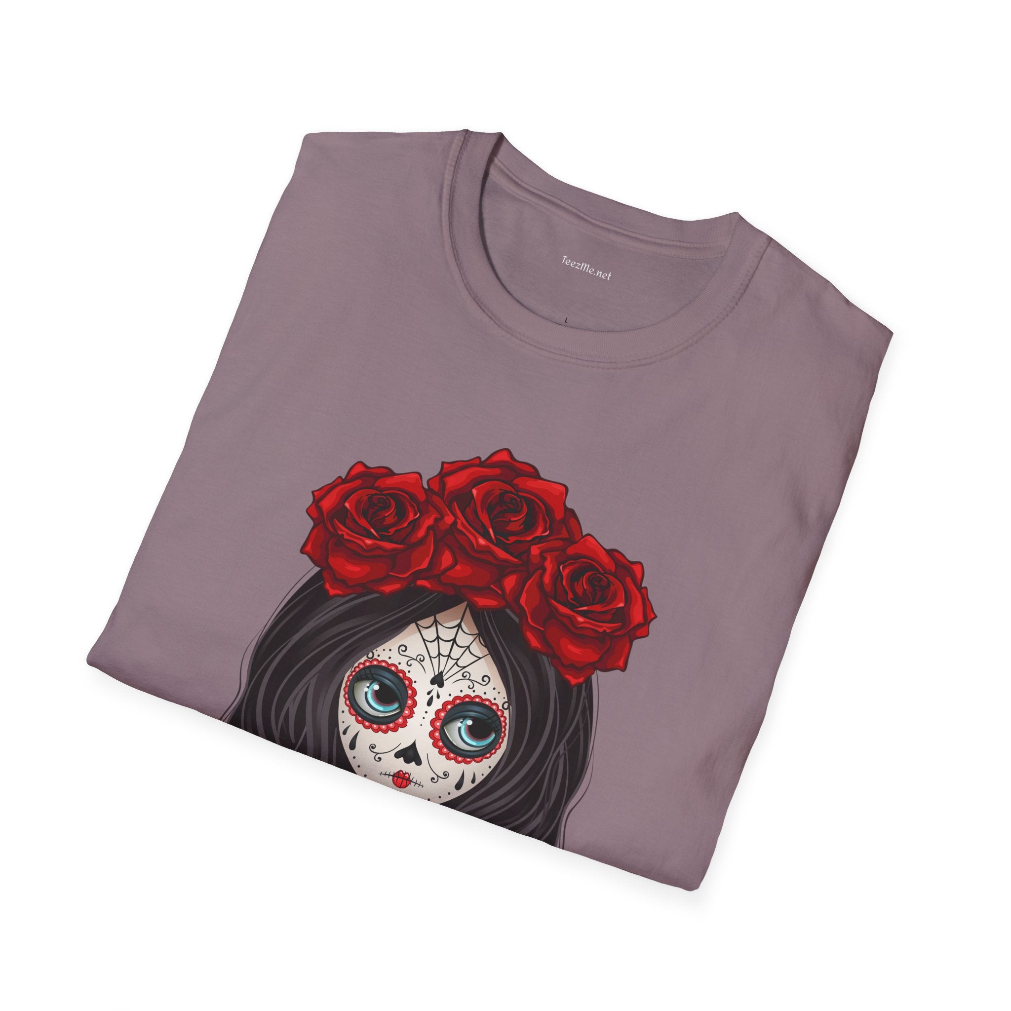 Zombie Girl - Unisex Softstyle T-Shirt 100% Cotton Graphic