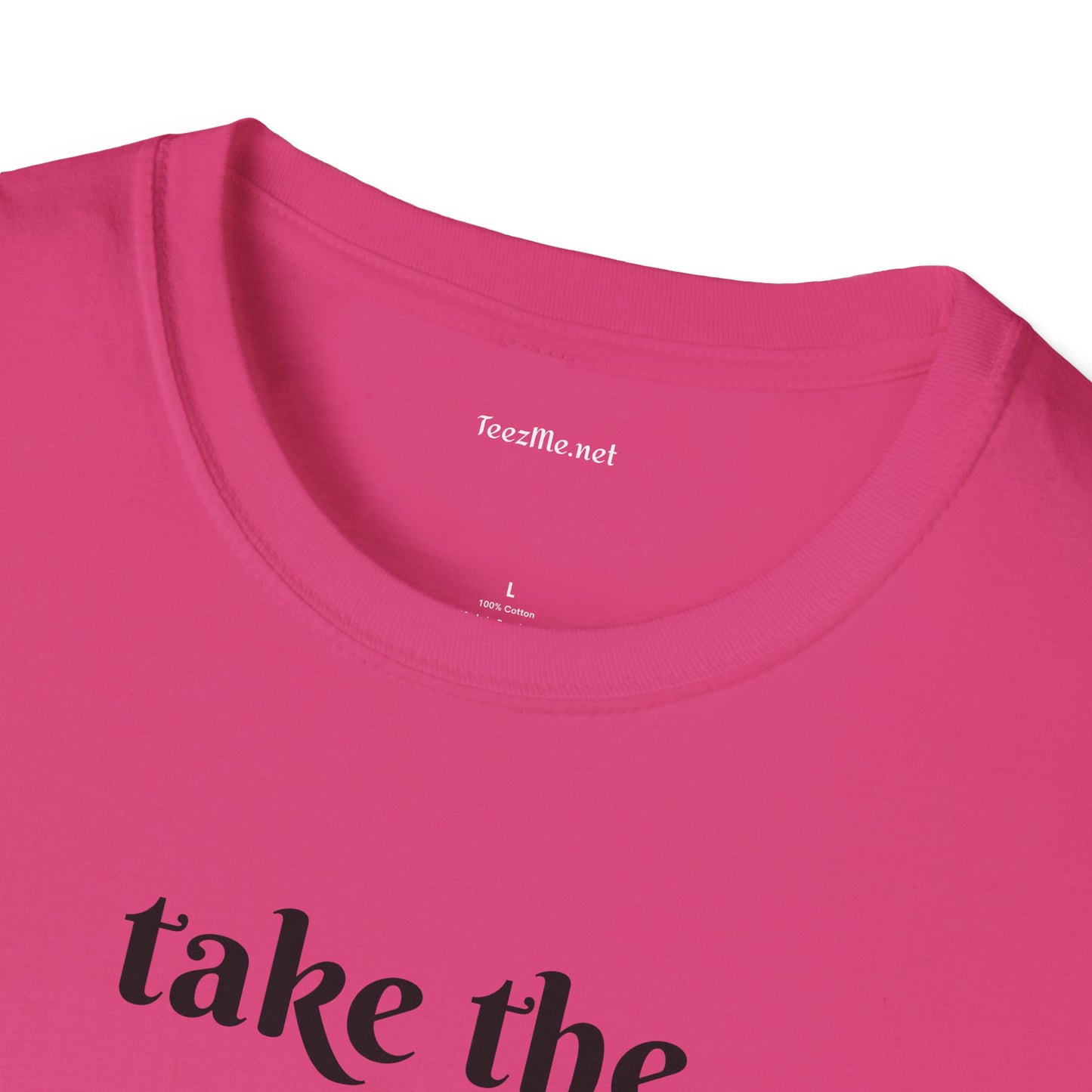 Take the scenic route- Unisex Softstyle T-Shirt 100% Cotton Graphic