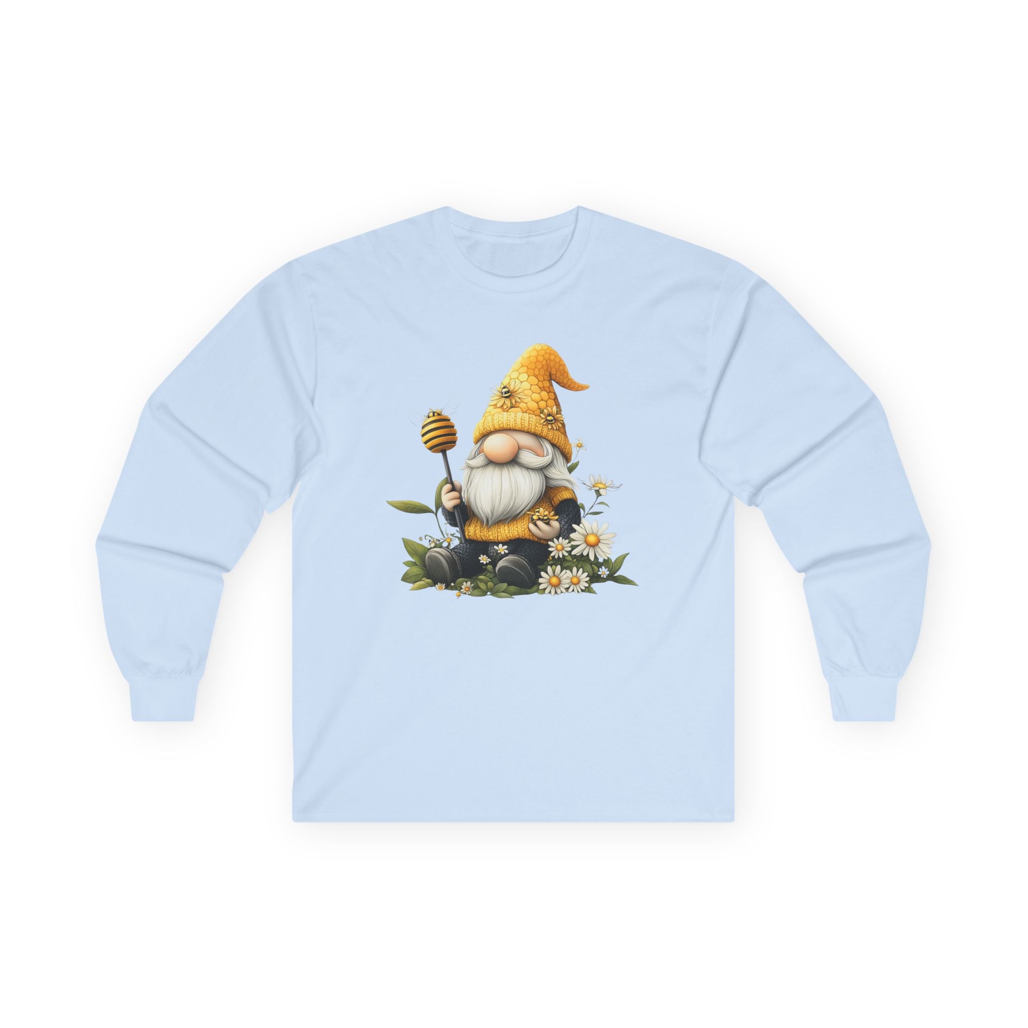 Honey Bee Gnome 01 Unisex Ultra Cotton Long Sleeve Tee