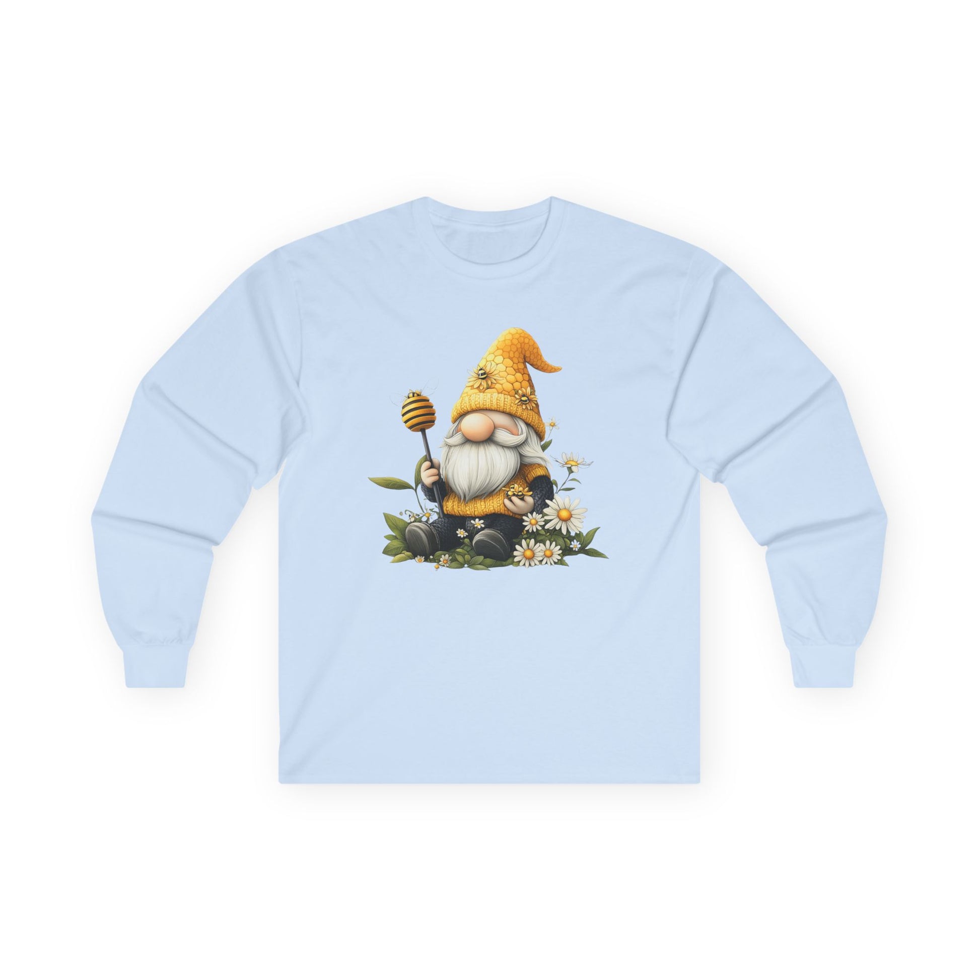 Honey Bee Gnome 01 Unisex Ultra Cotton Long Sleeve Tee