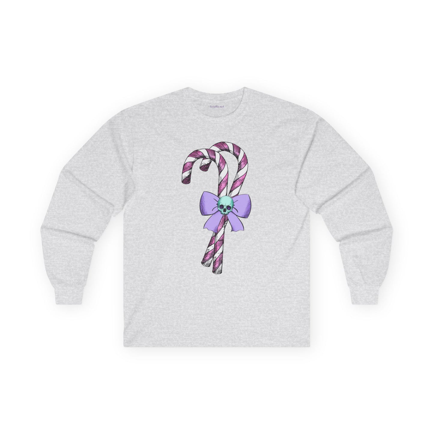 Candy Canes Goth Unisex Ultra Cotton Long Sleeve Tee