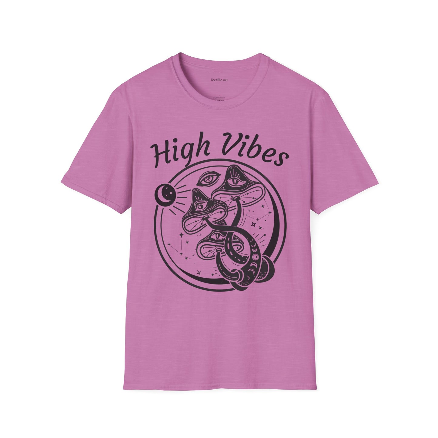 High Vibes Unisex Softstyle T-Shirt 100% Cotton Graphic
