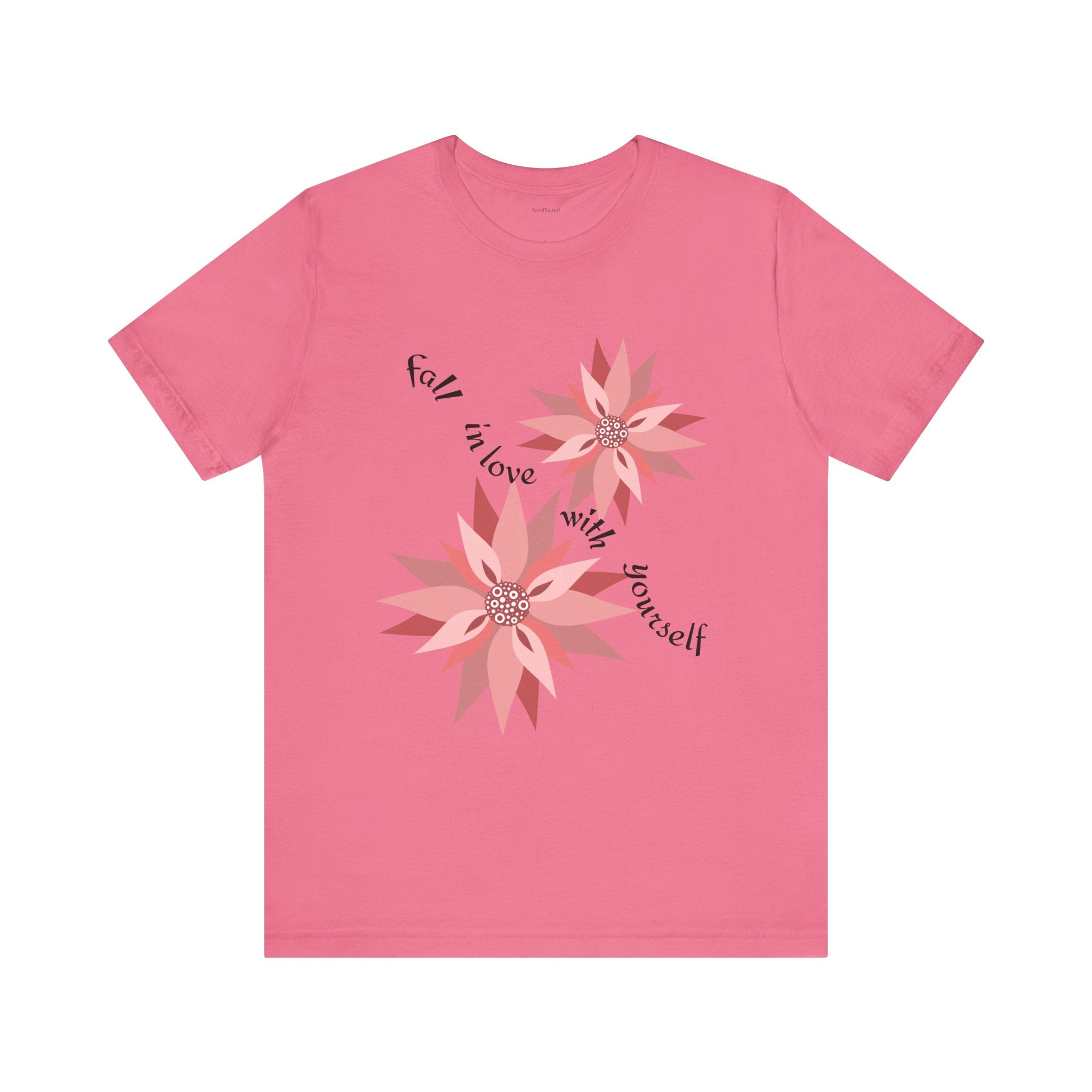 Fall in love with yourself - Unisex Jersey Short Sleeve Tee