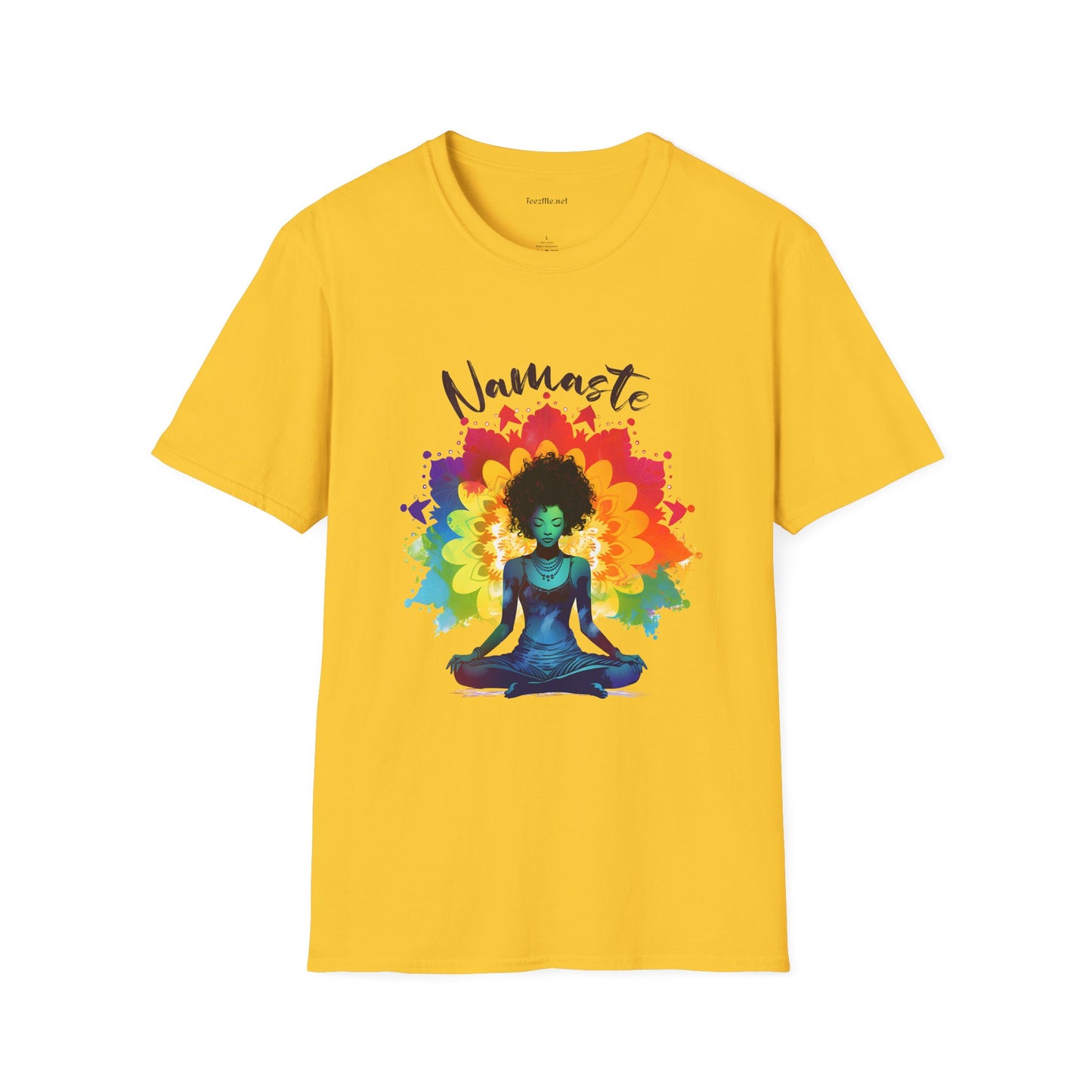 Namaste - Unisex Softstyle T-Shirt 100% Cotton Graphic
