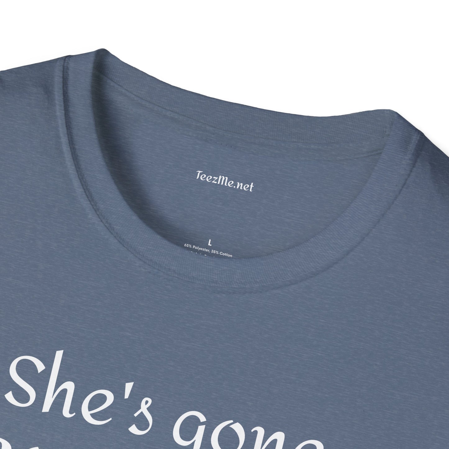 She's gone COASTAL - Unisex Softstyle T-Shirt 100% Cotton Graphic