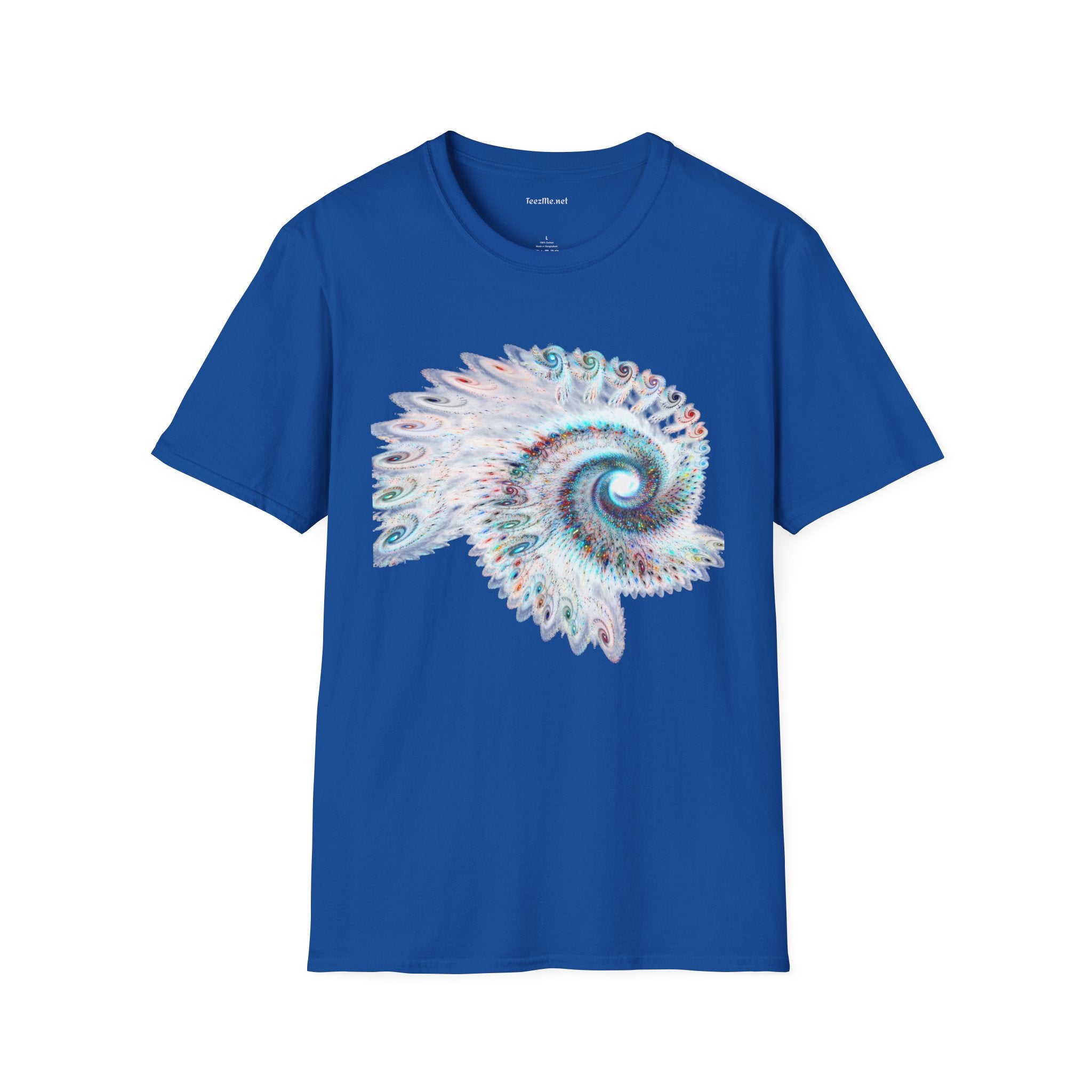 Abstract Spiral - Unisex  Softstyle T-Shirt 100% Cotton Graphic